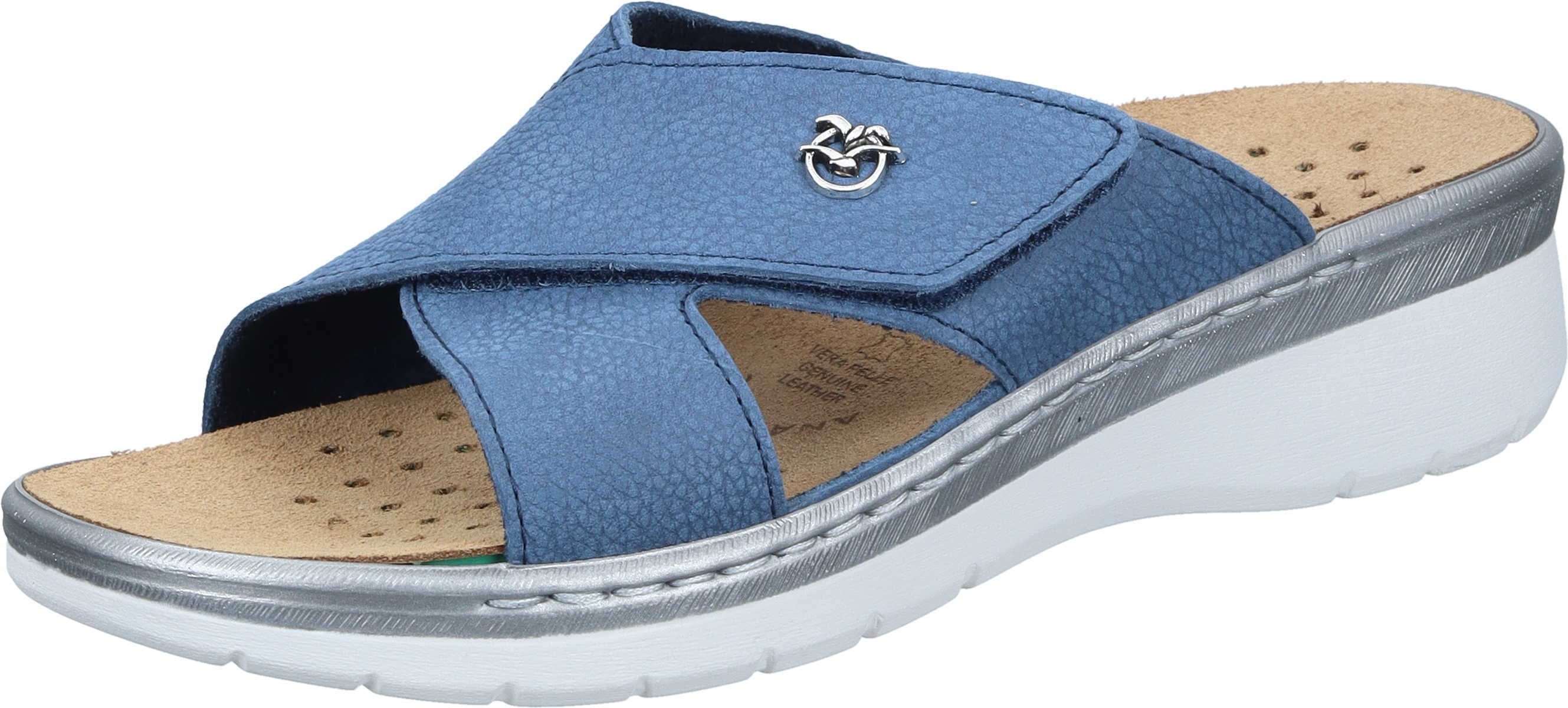 Fly Flot Pantoletten Pantolette aus Nubukleder günstig online kaufen