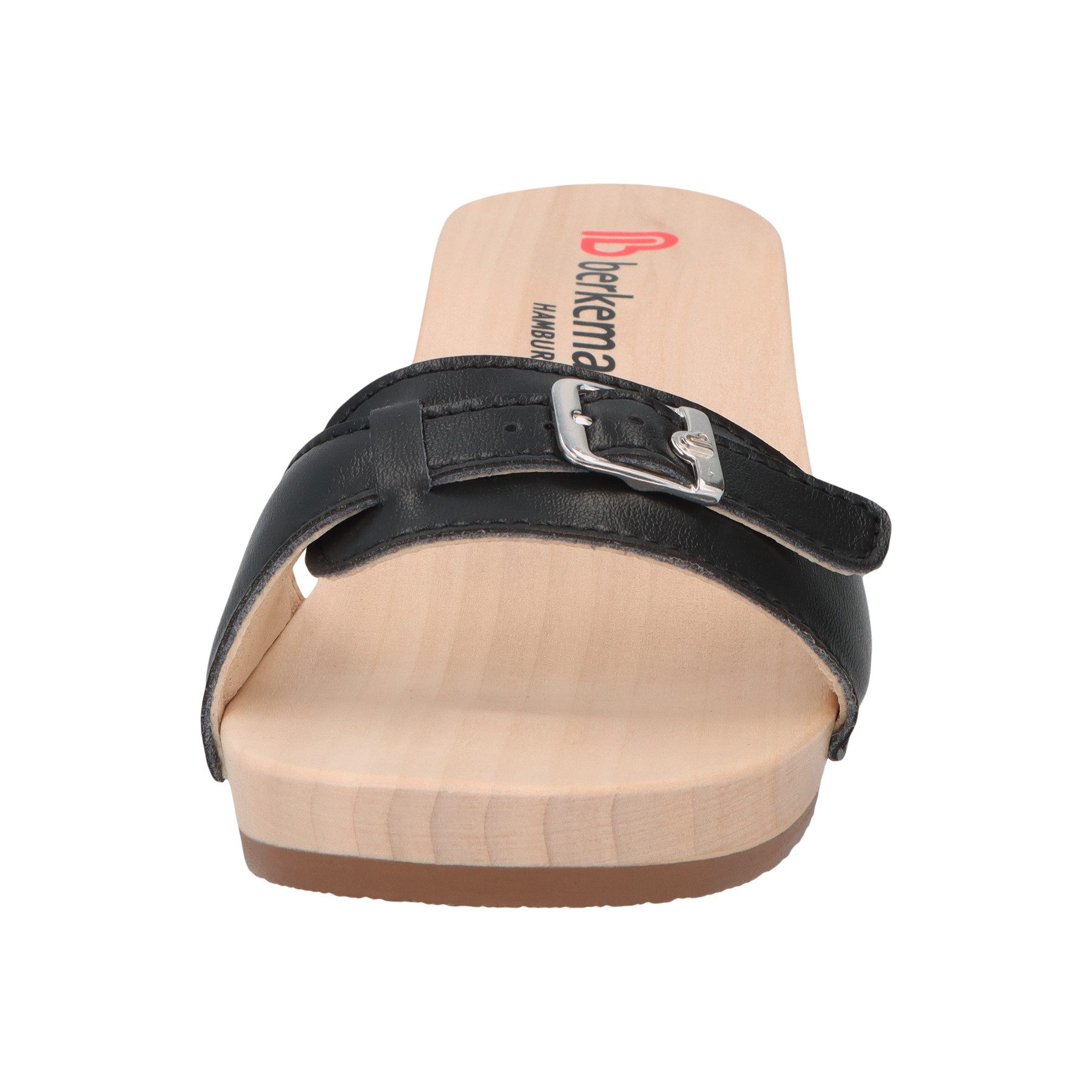 BERKEMANN Berkemann Erwachsene Holz Peggy Pantolette Leder Pantolette