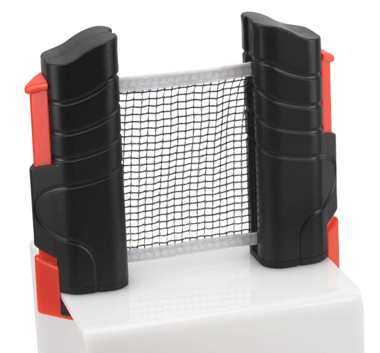 Tischtennisnetz Mobiles Tischtennis Set mit Schläger und Ersatzbälle Netz ausziehbar