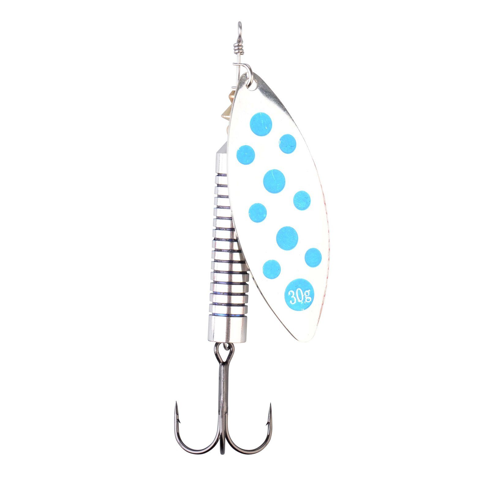 Ron Thompson Kunstköder, Ron Thompson Salmon Spinner Silver/Blue Lachsspinner