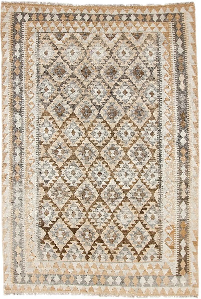 Orientteppich Kelim Afghan Heritage 198x290 Handgewebter Moderner Orientteppich, Nain Trading, rechteckig, Höhe: 3 mm
