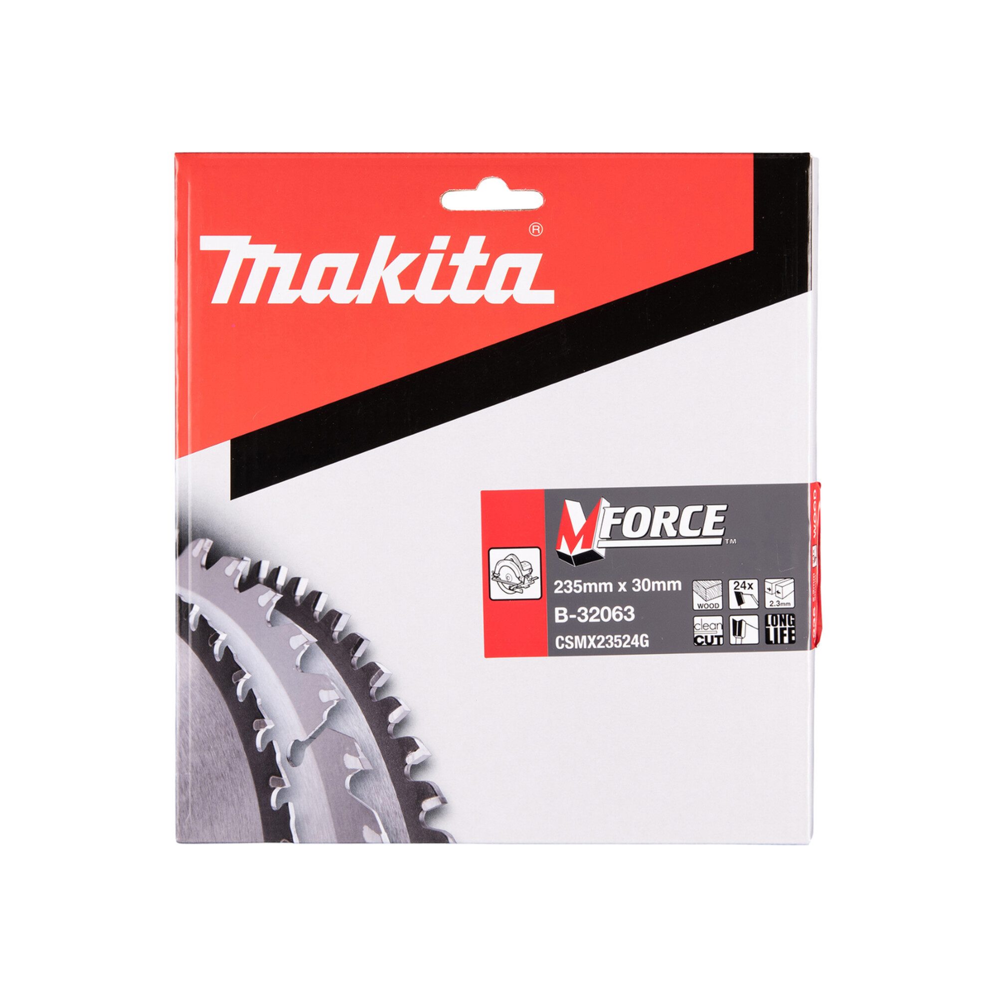 Makita Kreissägeblatt Makita Sägebblatt M-FORCE 235x30x24Z