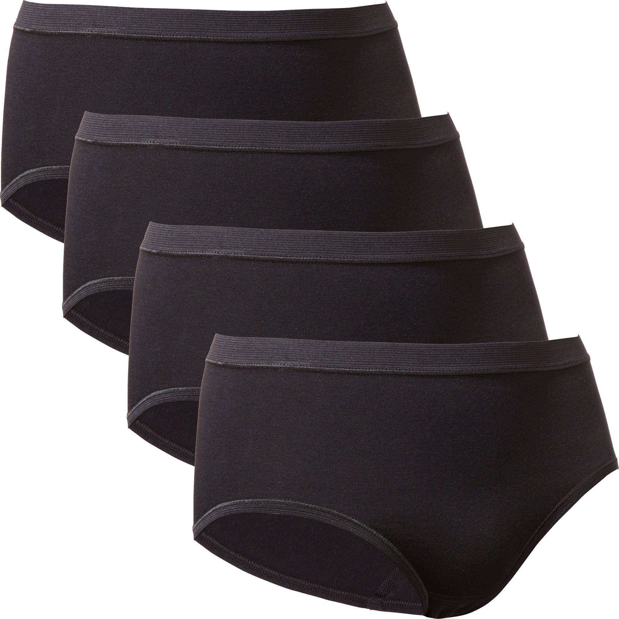 Slip Damen-Taillenslip 4er-Pack