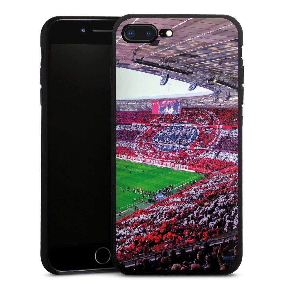 DeinDesign Handyhülle FCB Stadion FC Bayern München FCB Stadion Tribüne, Apple iPhone 8 Plus Silikon Hülle Bumper Case Handy Schutzhülle