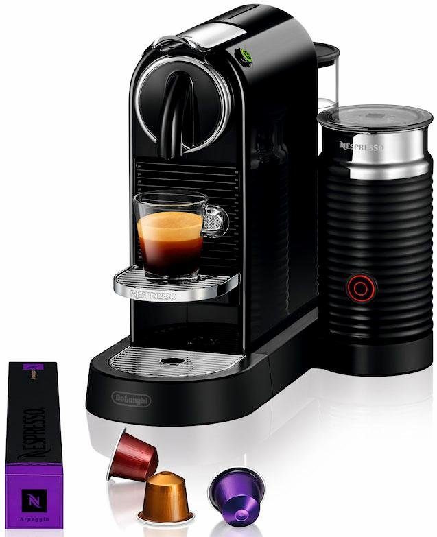 Nespresso Kapselmaschine CITIZ EN 267.BAE von DeLonghi, Schwarz, inkl.  Aeroccino Milchaufschäumer, Willkommenspaket mit 14 Kapseln online kaufen |  OTTO
