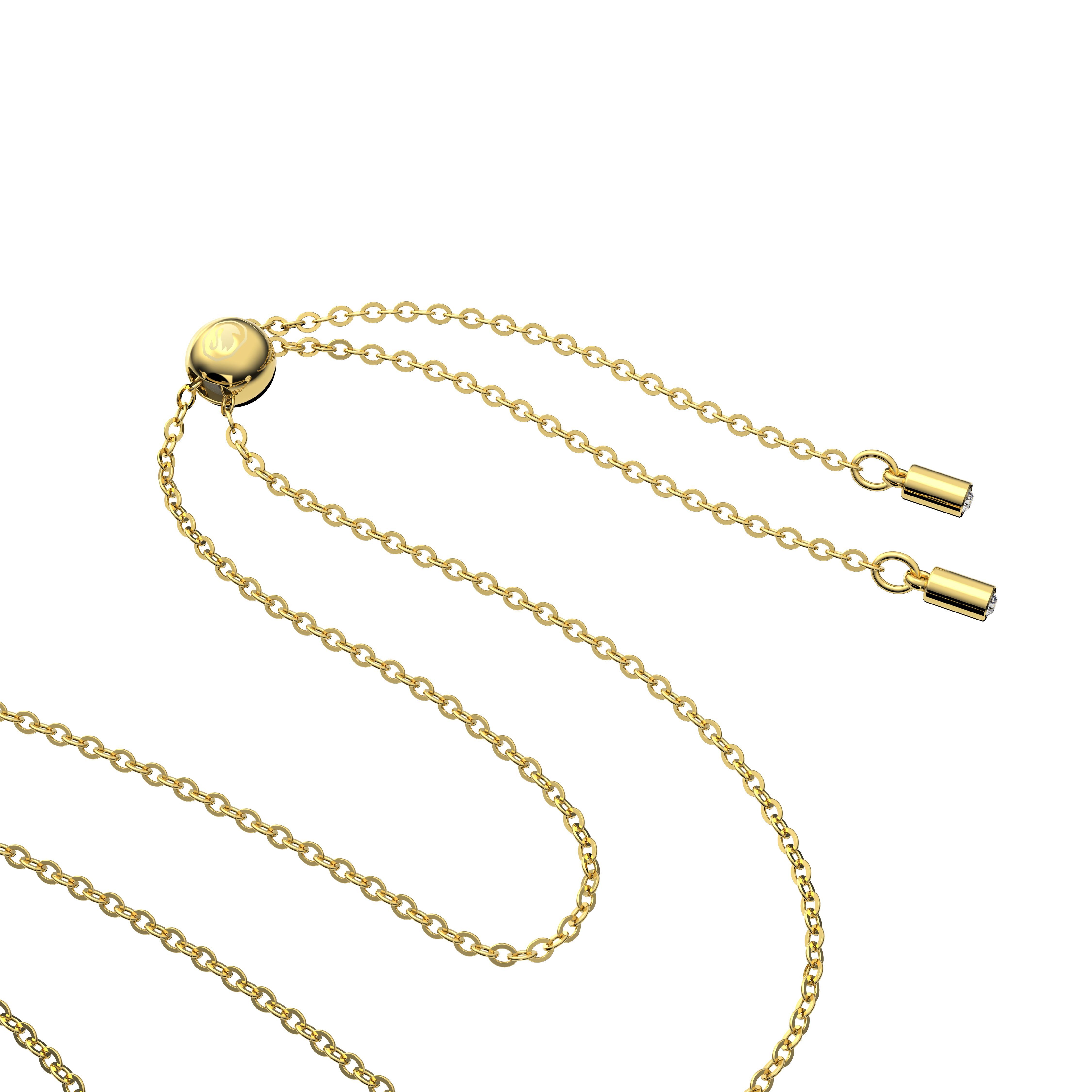 Swarovski Goldkette grün...