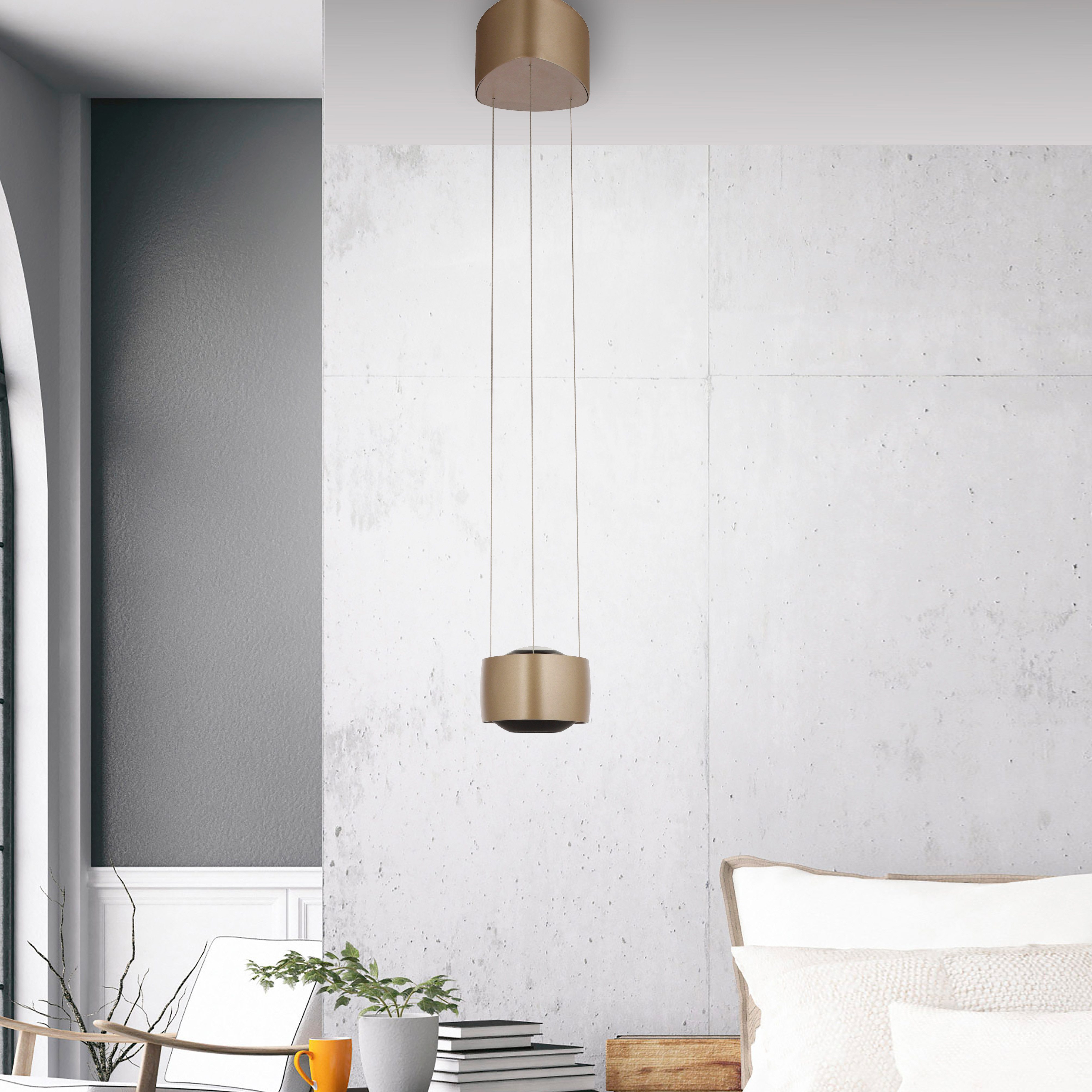 Neuhaus Q DESIGN CONTROL LIGHTS LED Pendelleuchte Q-STRETTO, Smart Home, LED fest integriert, warmweiß - kaltweiß