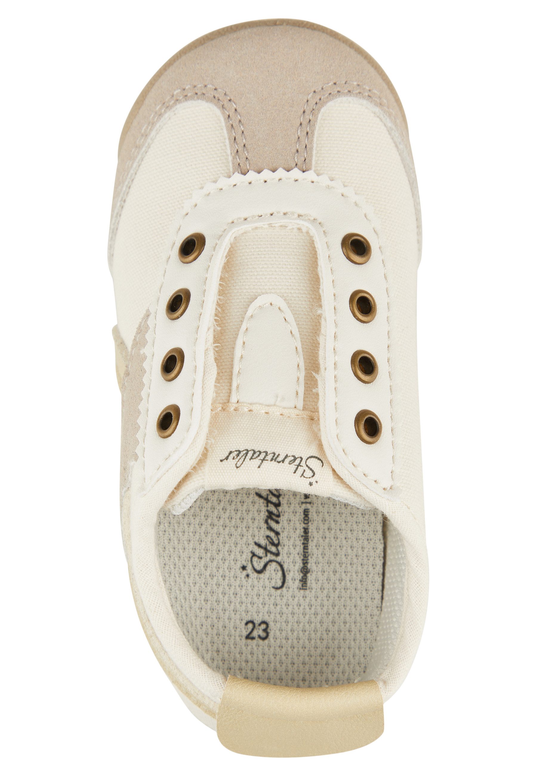 Sterntaler® Sneaker Farbmix Krabbelschuh (1-tlg) Sneaker mit Klettverschluss, Sterntaler-Logo und rutschfester Sohle