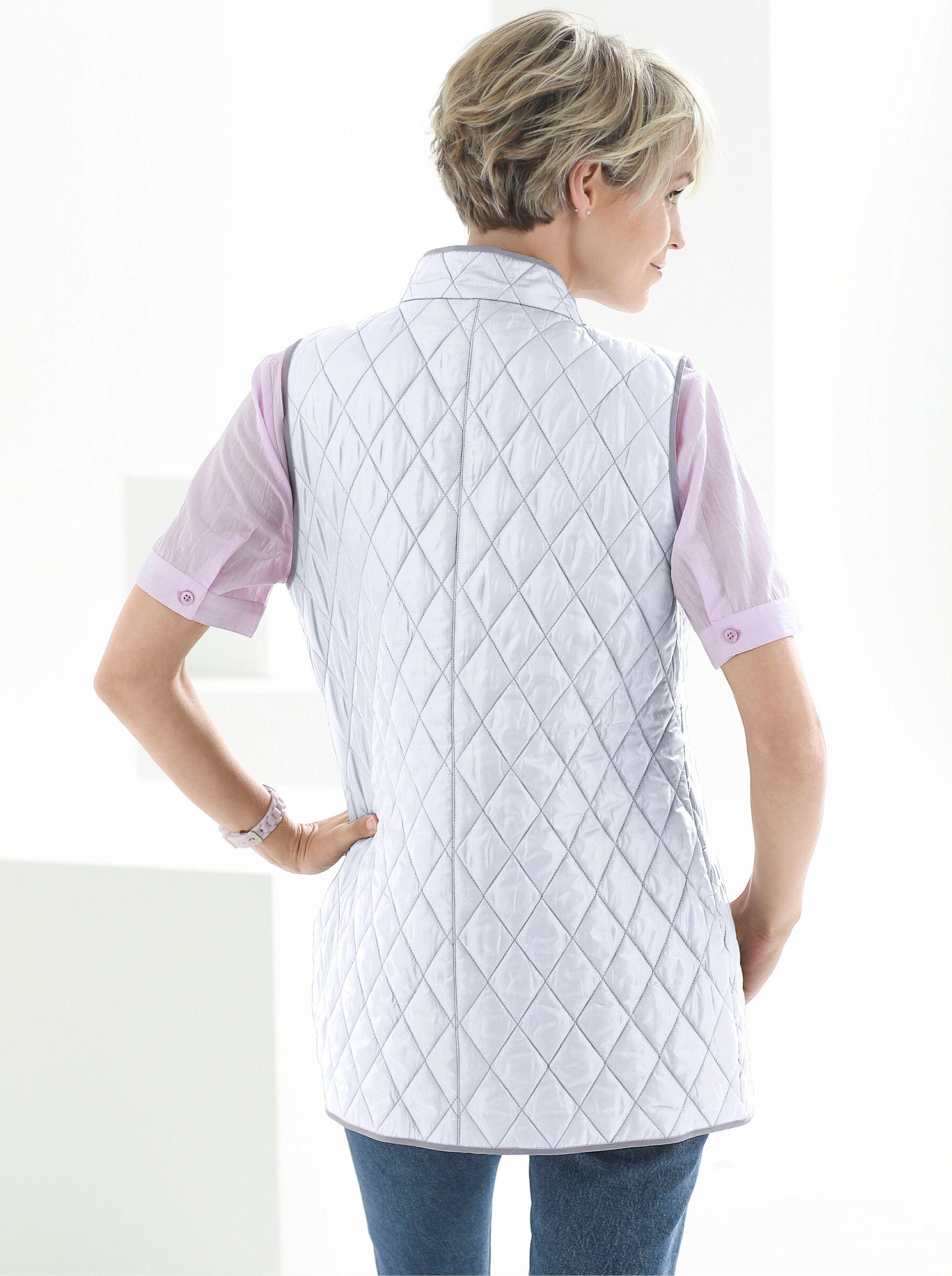 Sieh an! Jerseyweste Steppweste günstig online kaufen