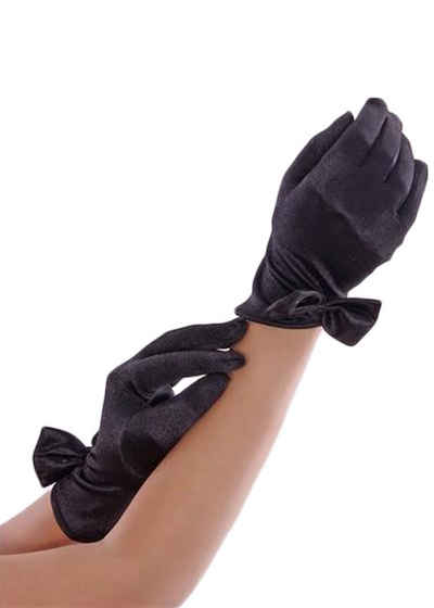 Family Trends Вечірні рукавички mit verspielter Schleife