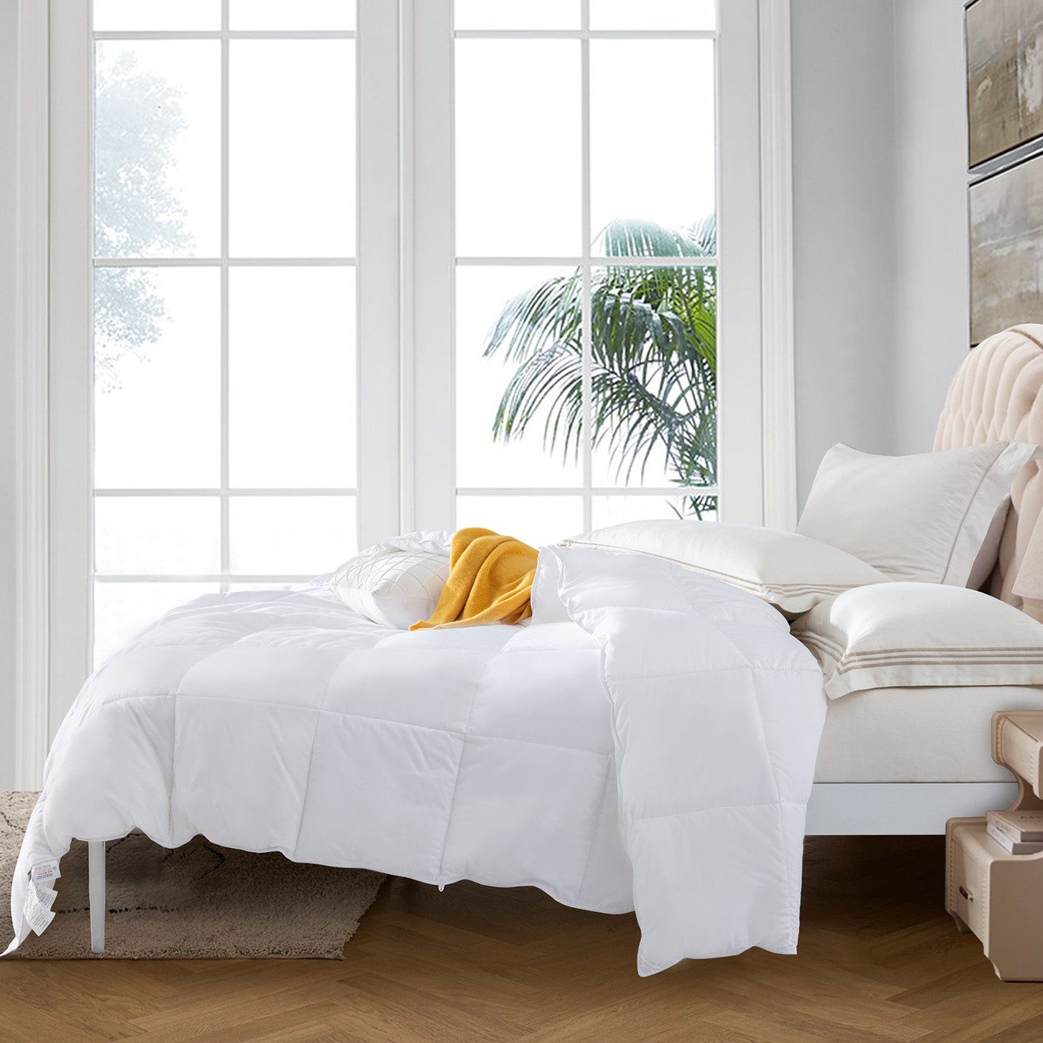 Elemuse Daunenbettdecke Warm Federbettdecke Bettdecke, Füllung: 70% Daunen günstig online kaufen