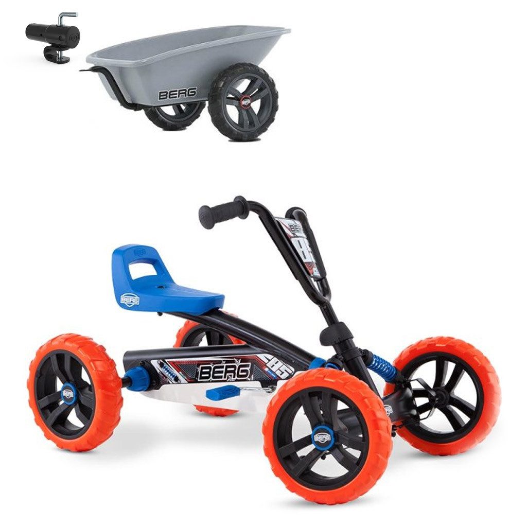 Berg Go-Kart BERG Gokart Buzzy Nitro inkl. Anhänger