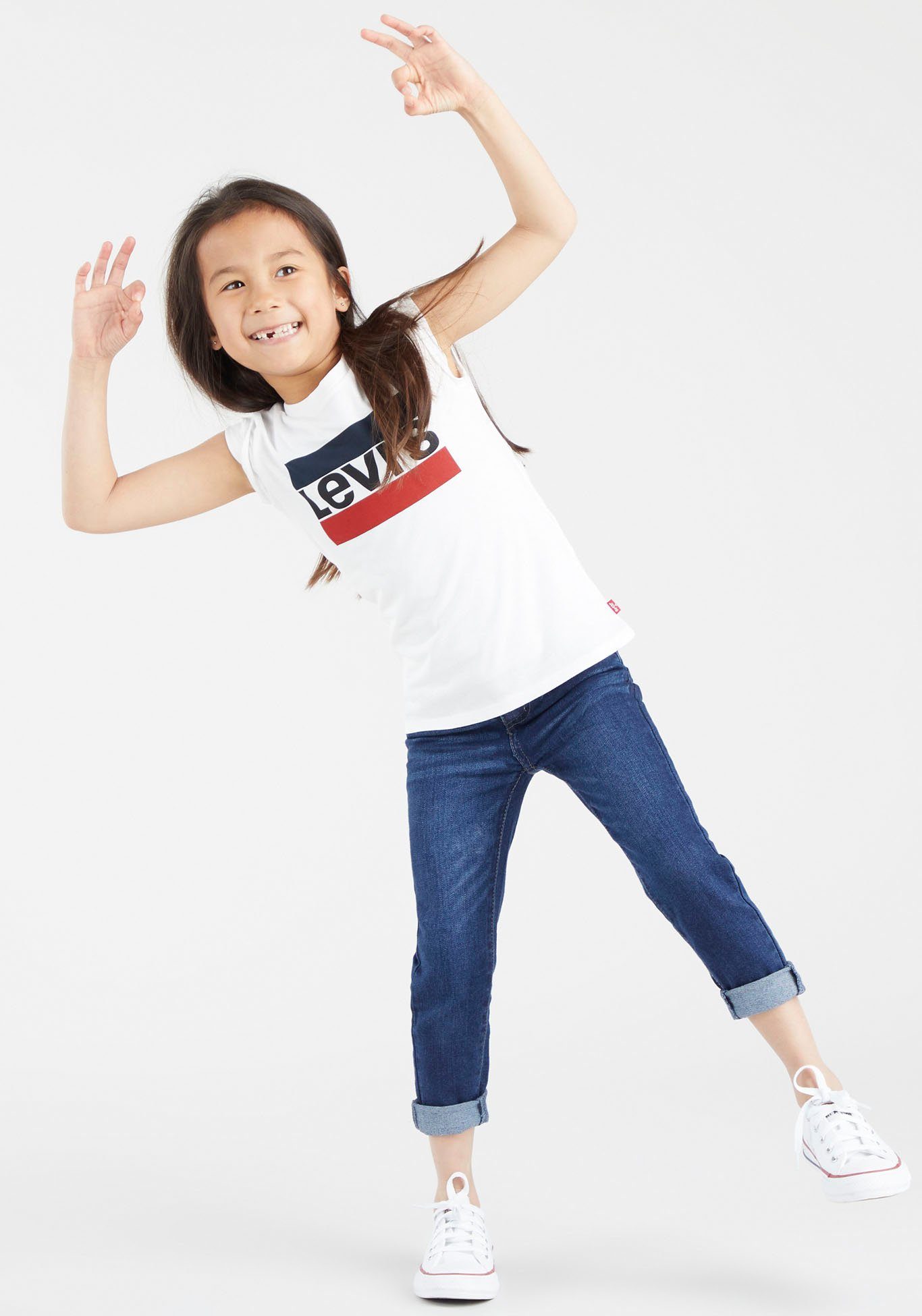 Levi's® Kids T-Shirt for GIRLS weiß