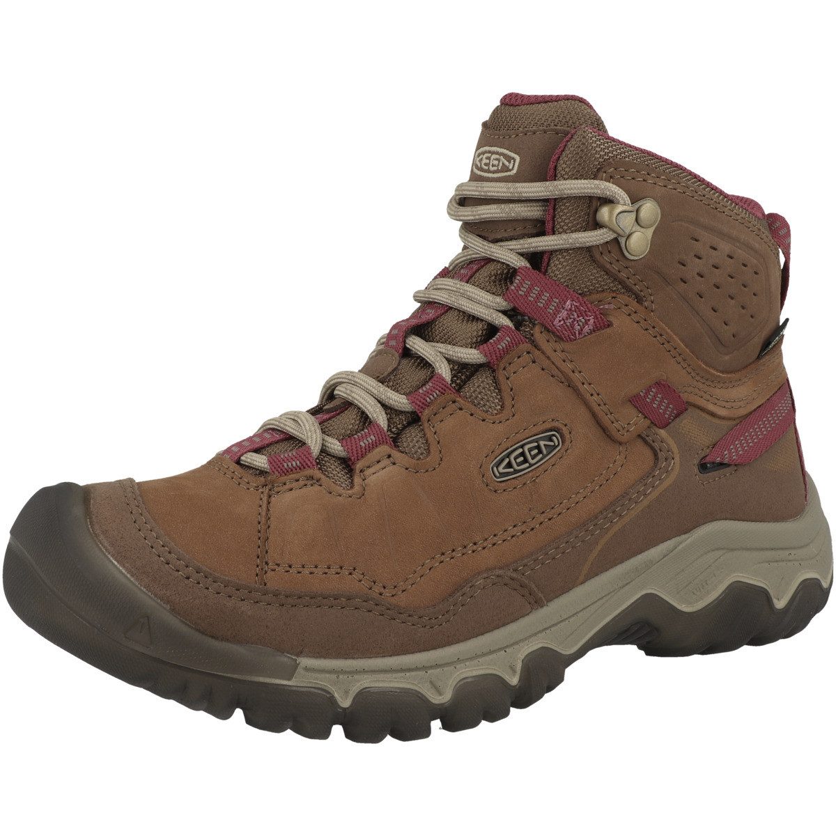 Keen Targhee IV MID WP Damen Outdoorschuh Wanderschuhe, Trekking, Hiking, Freizeitschuhe, Schnürschuhe
