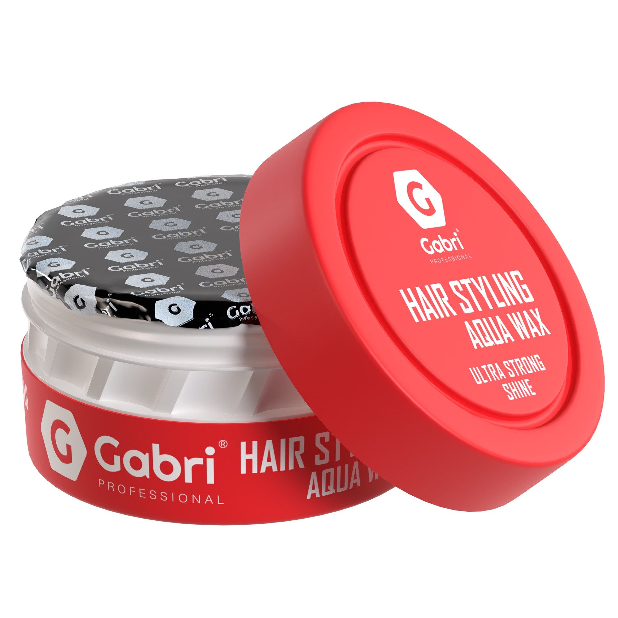 Gabri Professional Haarwachs Gabri Pro - Hair Styling Aqua Wax Ultra Strong Shine 3 x 150ml, Haarstyling, Haarwachs