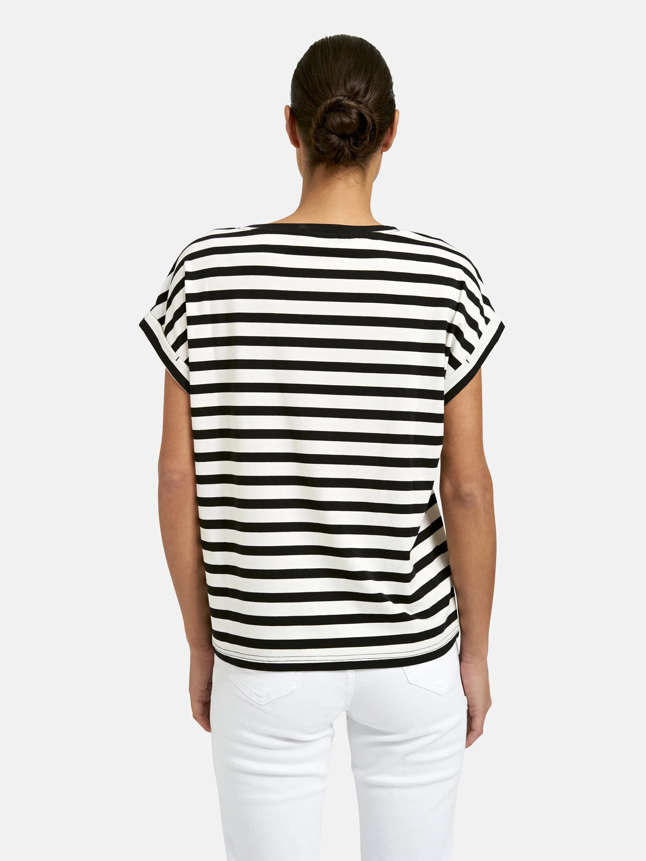 Smith & Soul T-Shirt im gestreiften Design, Rundhalsform günstig online kaufen