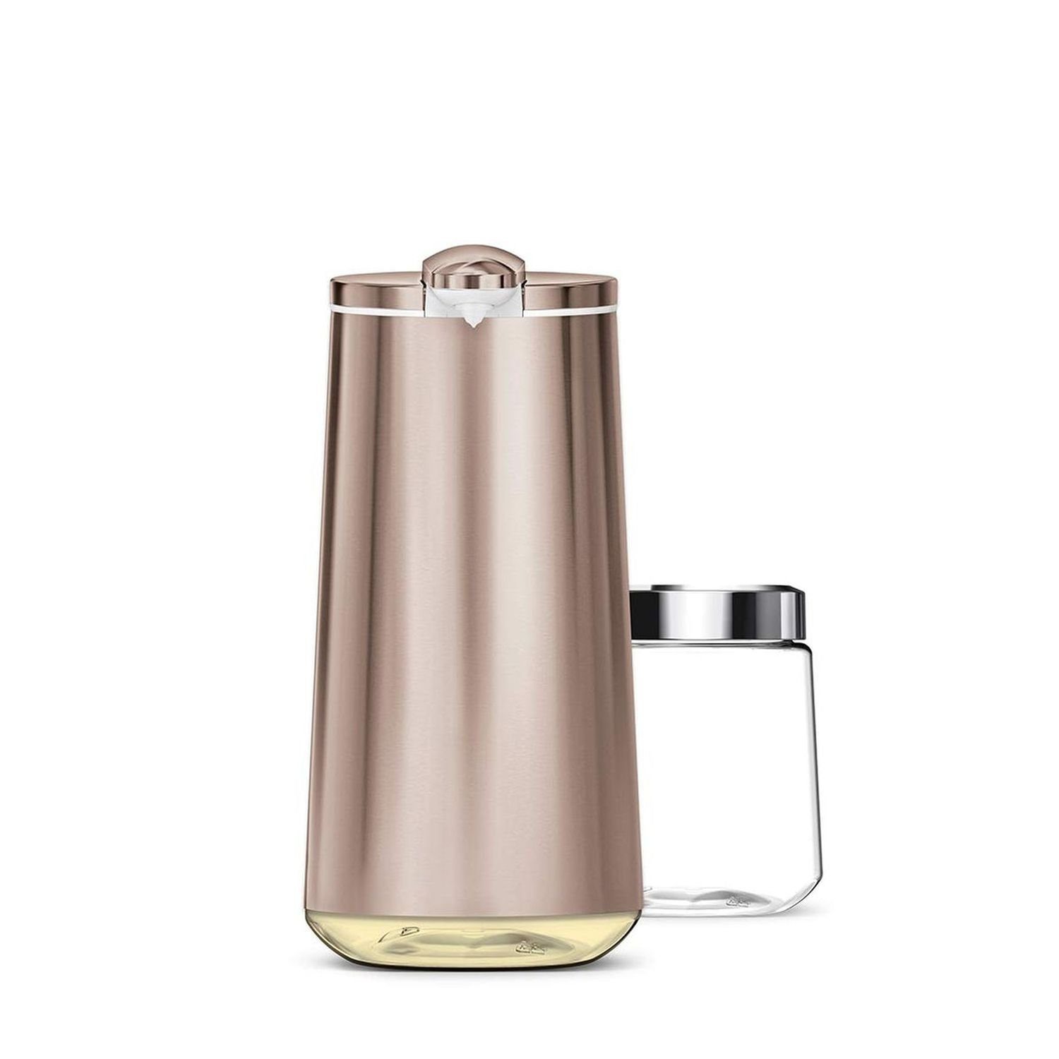 simplehuman Seifenspender Wiederaufladbarer Schaum-Sensorspender Roségold günstig online kaufen