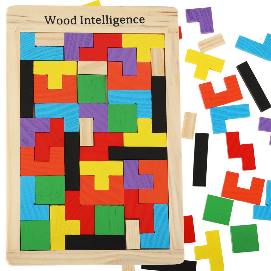LA CUTE Puzzle Holz Tetris Puzzle günstig online kaufen