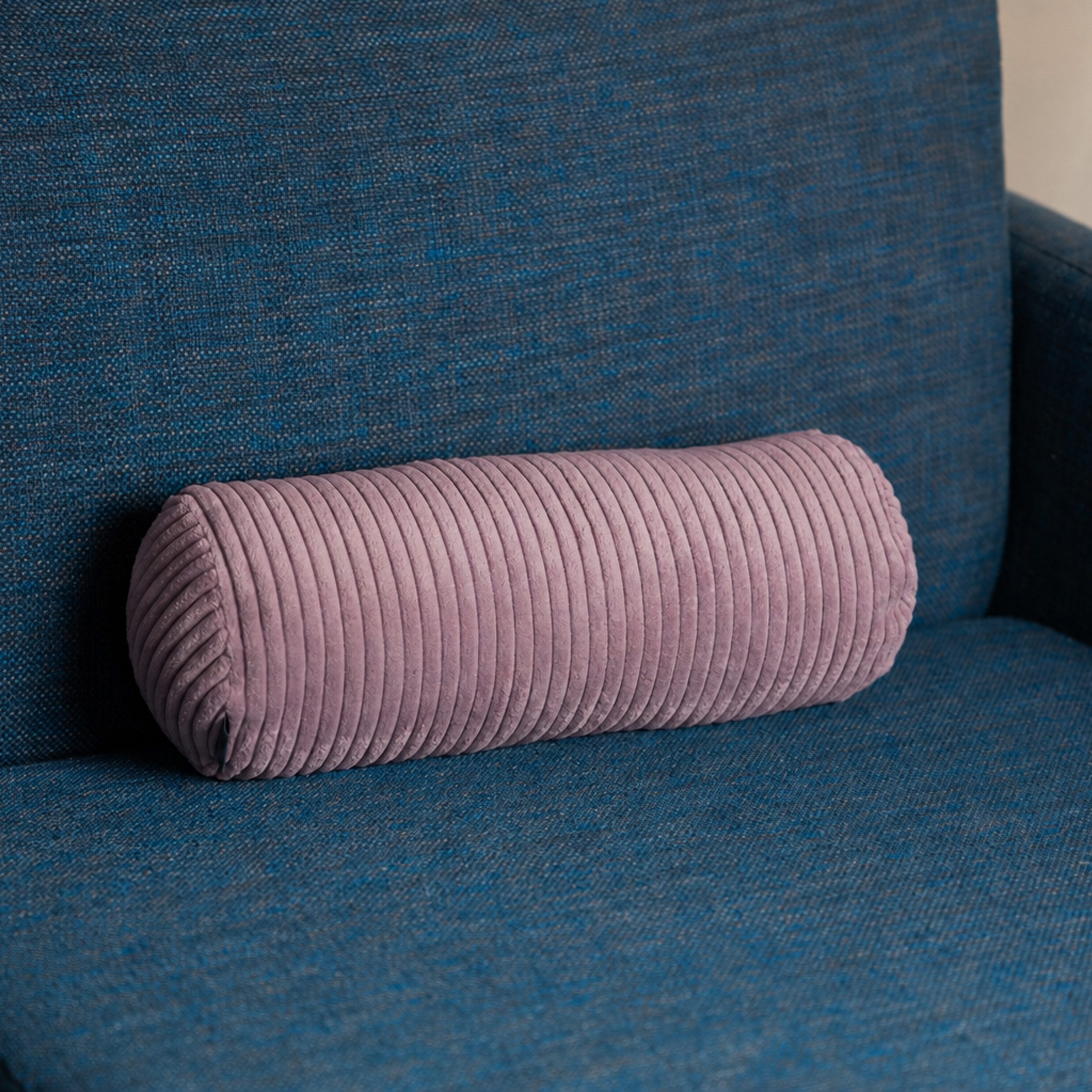 Herlag Nackenrolle Kissenrolle Sofarolle ELLA, 65x20cm oder 40x15cm, 9 Farben, Wohnzimmer, Schlafzimmer