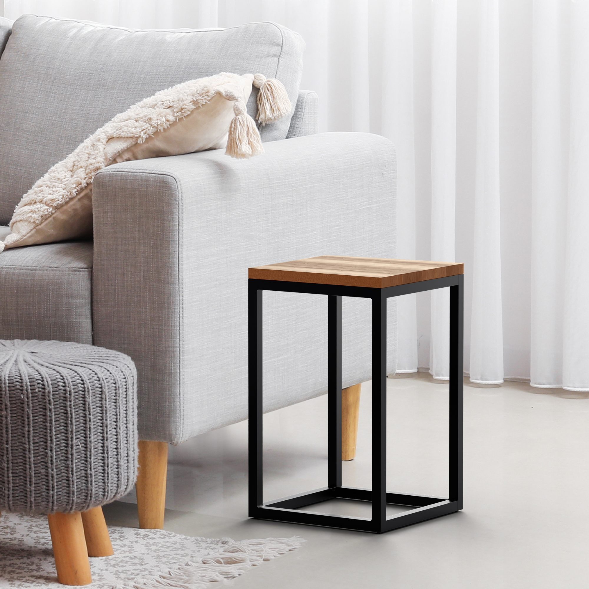 TPFLiving Beistelltisch Maren (Besonderheiten: Bodenschoner, ineinander ste günstig online kaufen