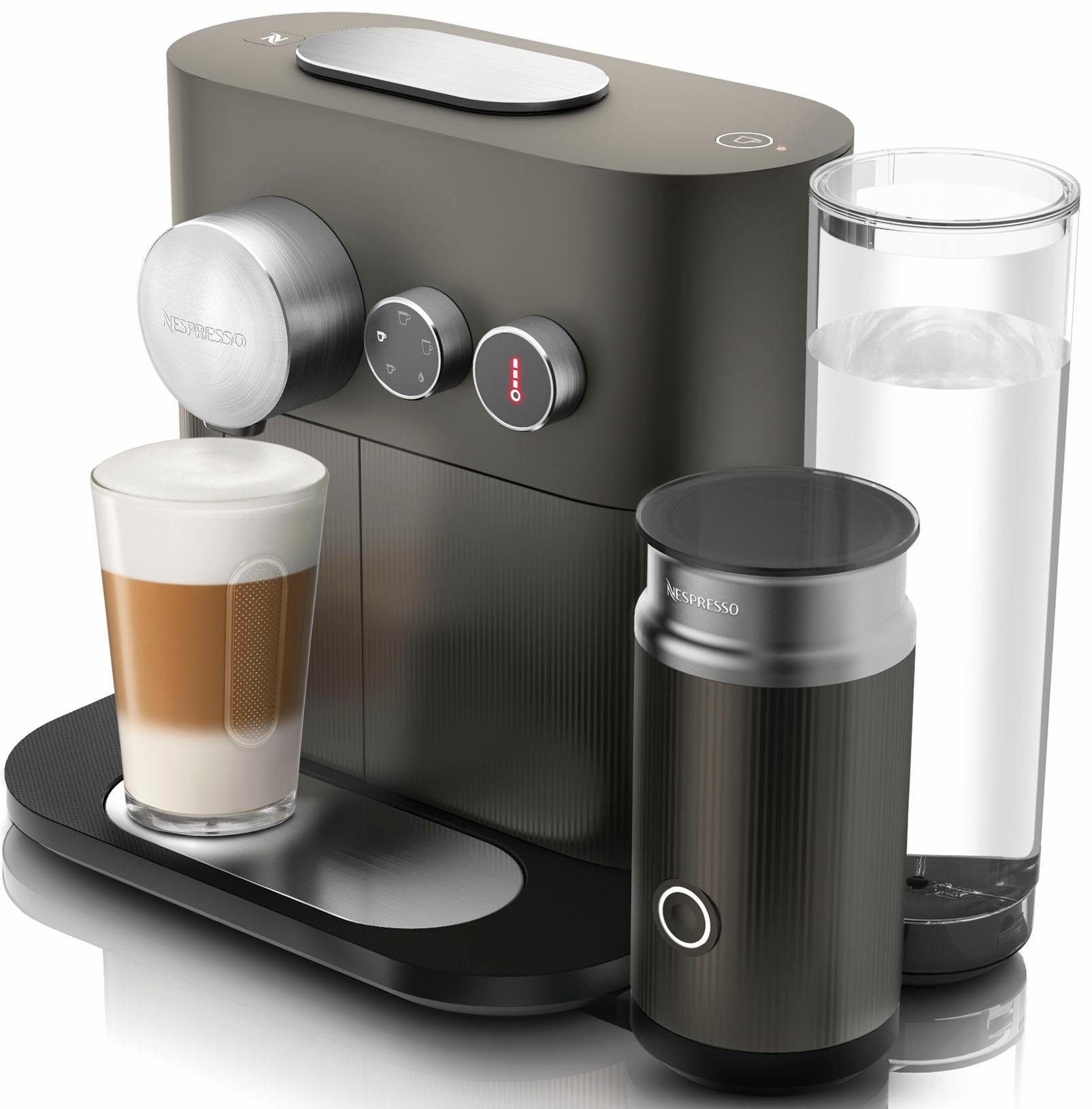 Nespresso Kapselmaschine NESPRESSO Expert&Milk EN355.GAE, mit Aeroccino ...