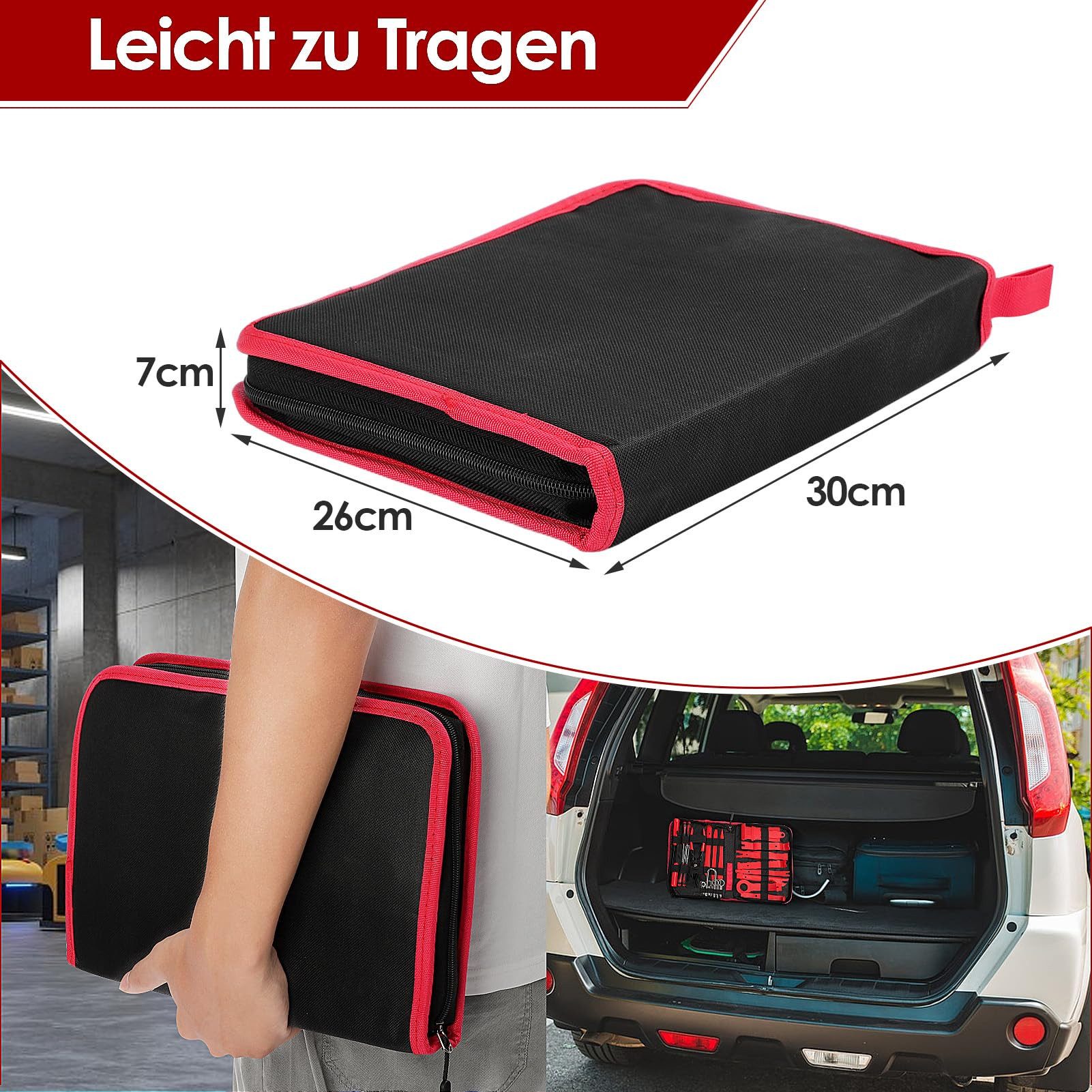 Youyijia Demontagewerkzeug 238 Stück Auto Demontage Werkzeuge Werkzeug Innen-Verkleidung Ausbau, (238-tlg)