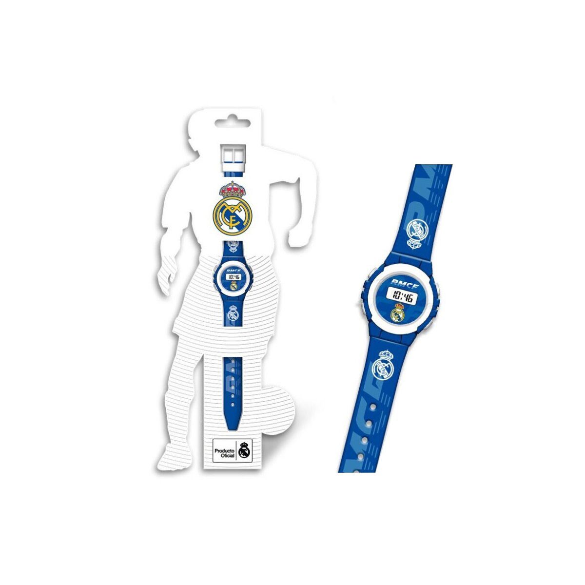 Real Madrid Digitaluhr Real Madrid Kinderuhr digital Fußballuhr Fanartikel, (1-tlg)