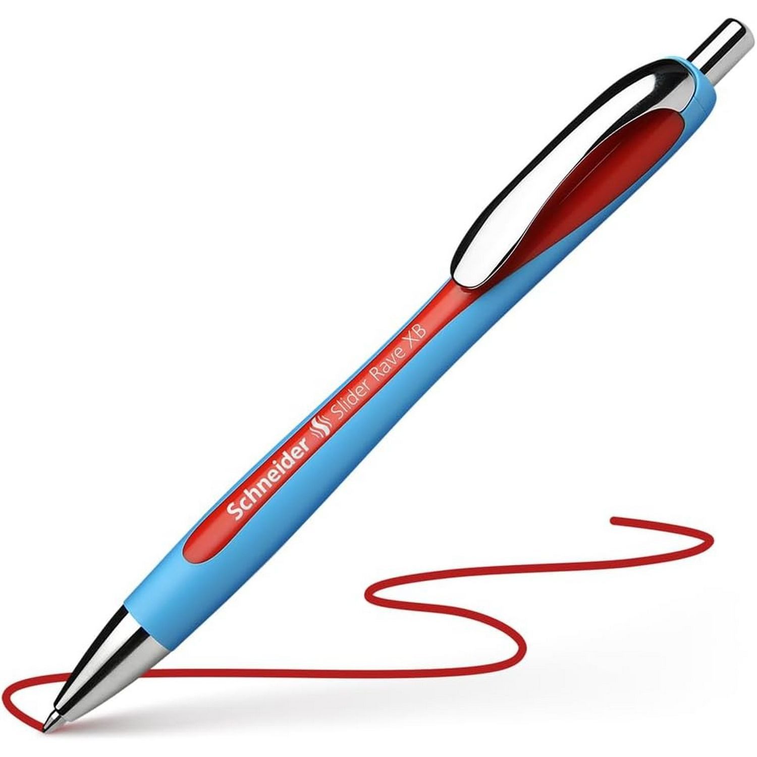 SCHNEIDER NOVUS Kugelschreiber SCHNEIDER Kugelschreiber Slider Rave XB rot, Mine 755 XB rot