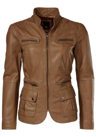 Куртка кожаная в Used-Look