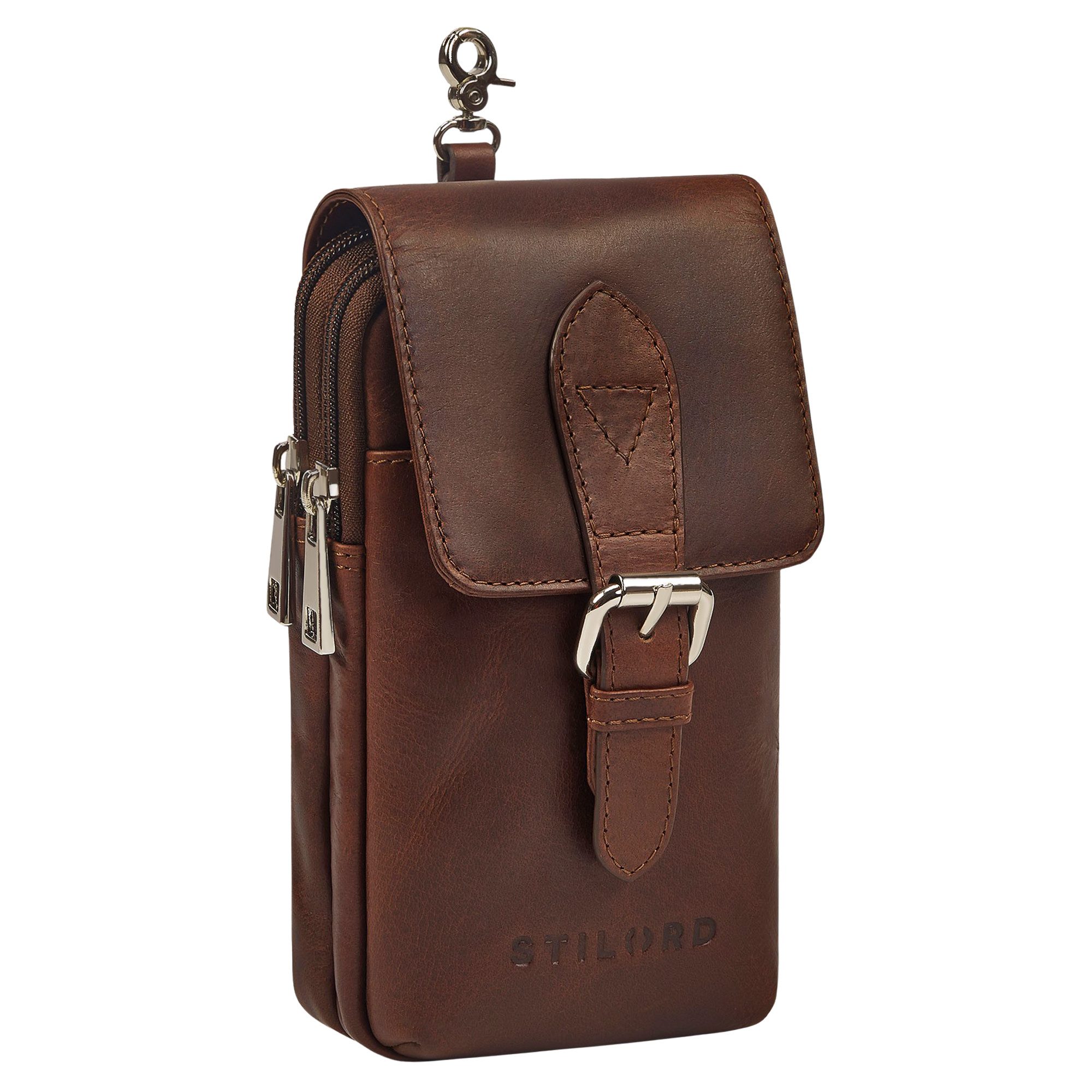 STILORD Bauchtasche "Harper" Handy Gürteltasche Leder