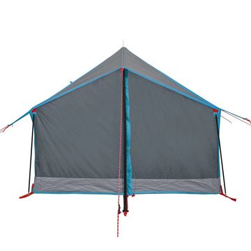 vidaXL Kuppelzelt Campingzelt Zelt Familienzelt Freizeitzelt 2 Personen Blau 193x122x96