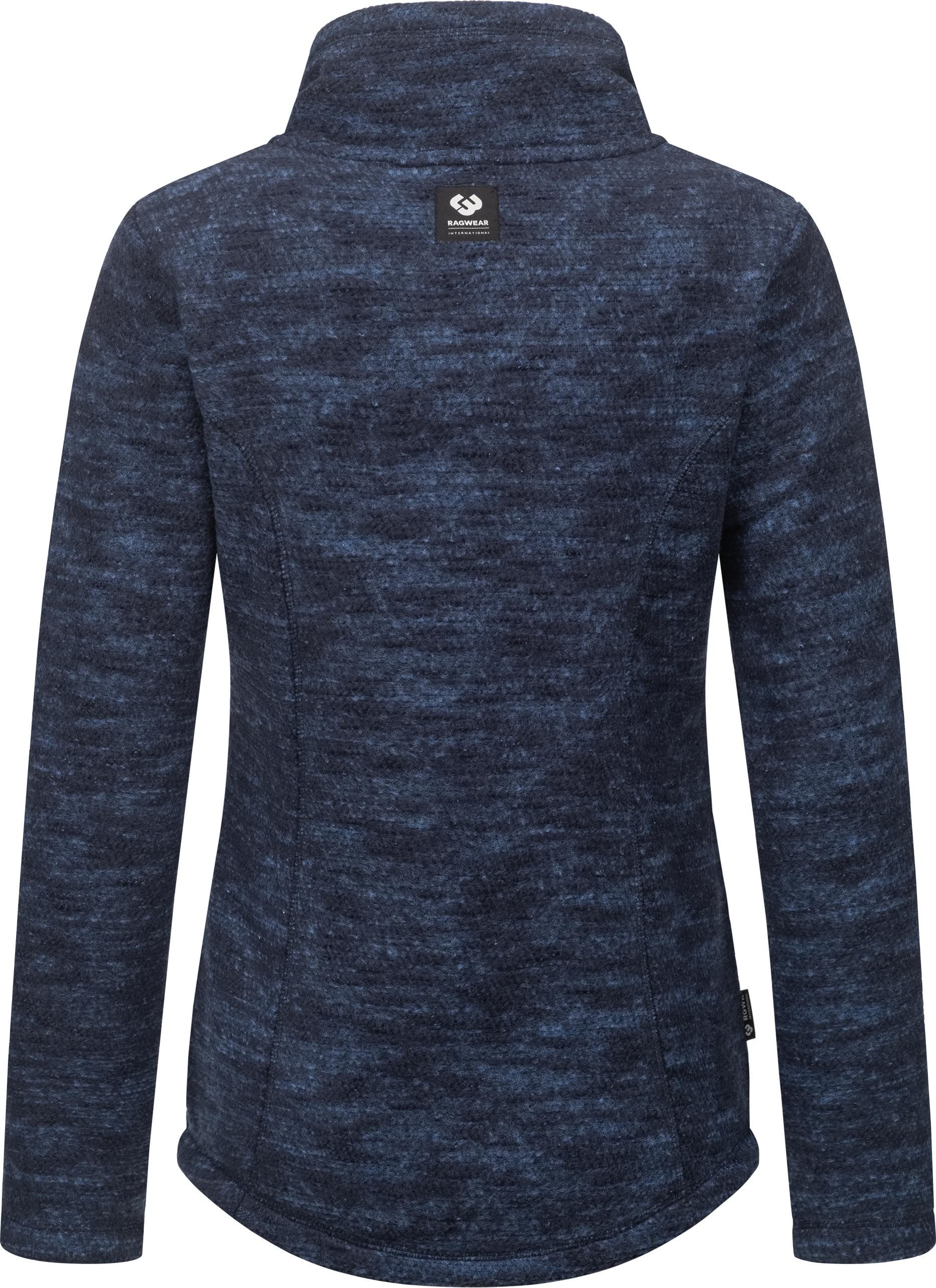 Ragwear Strickjacke Liram Melange Kuschelige Übergangsjacke in Strick-Optik – Bild 3 von 5