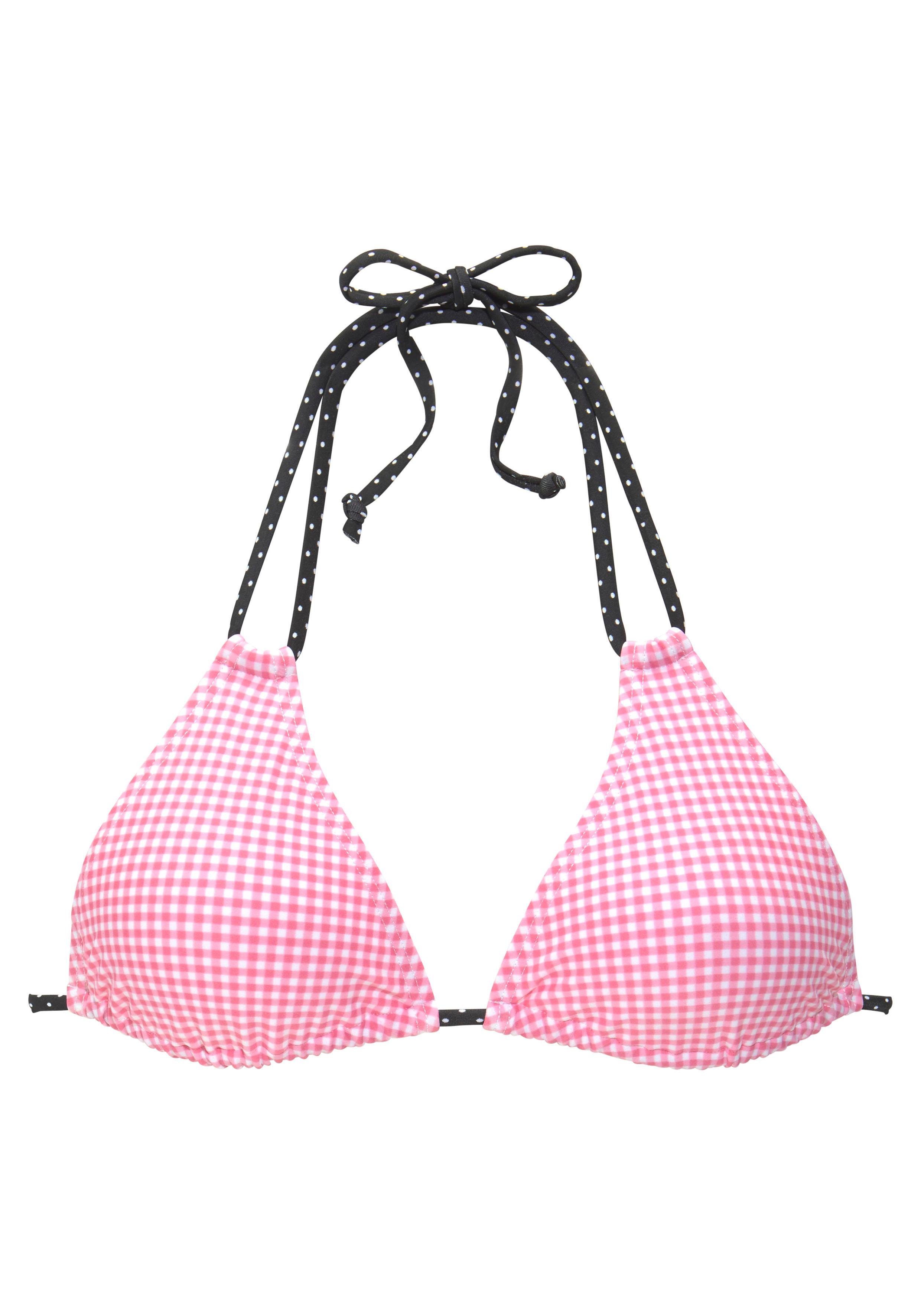 Buffalo Triangel-Bikini-Top Florida, mit kleinen Karos günstig online kaufen