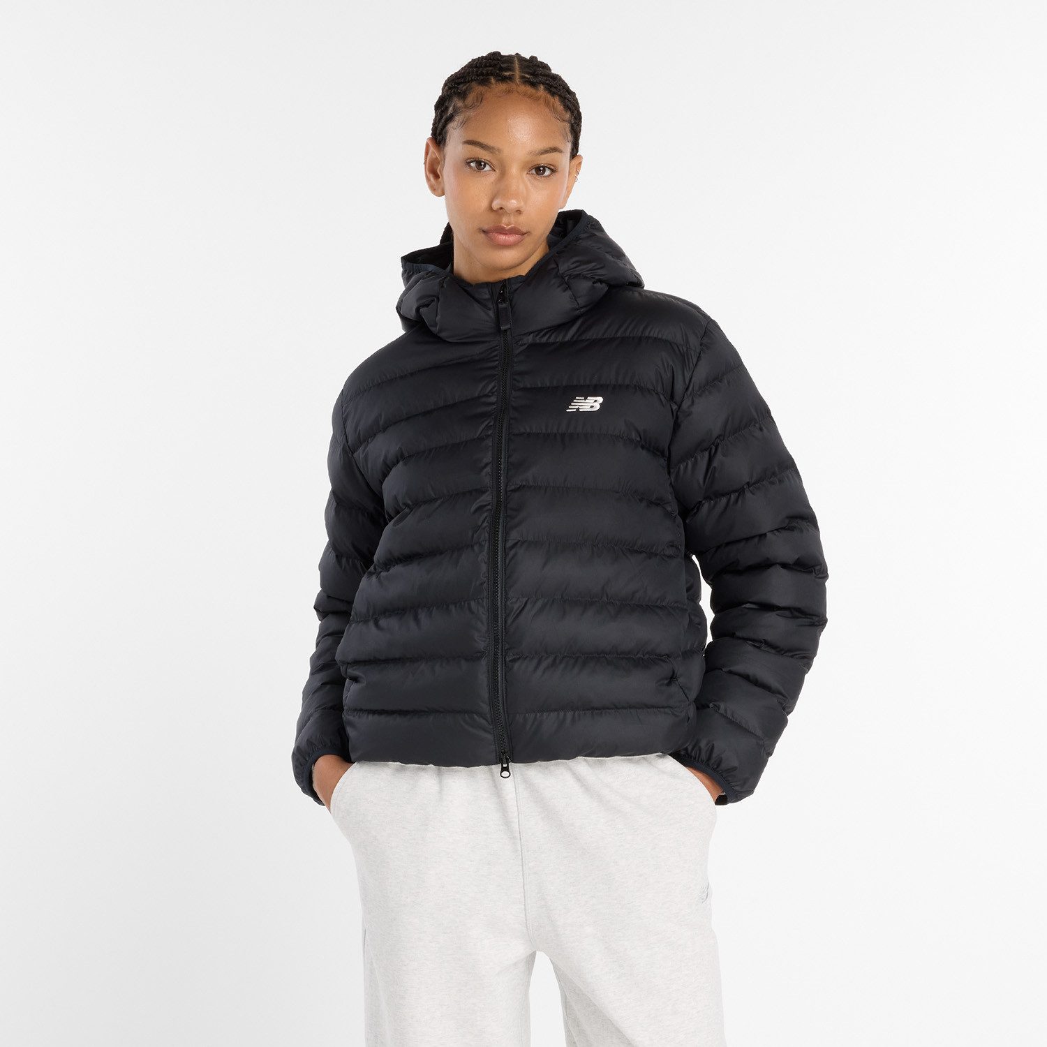 New Balance Winterjacke Puffer Jacket BLACK günstig online kaufen