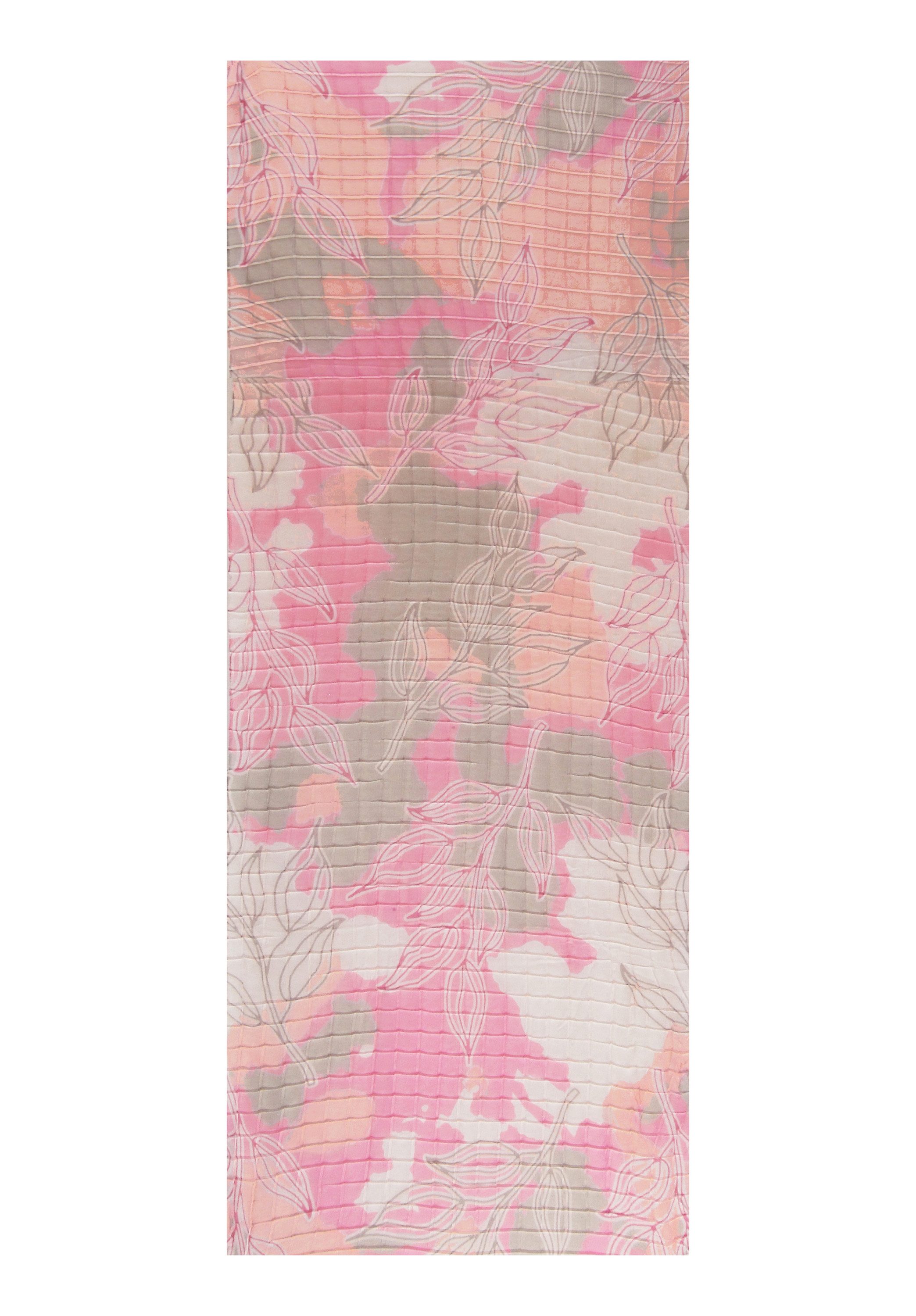 bianca Modeschal DELA, in pastellfarbenen Allover Dessin in Plissee-Optik günstig online kaufen