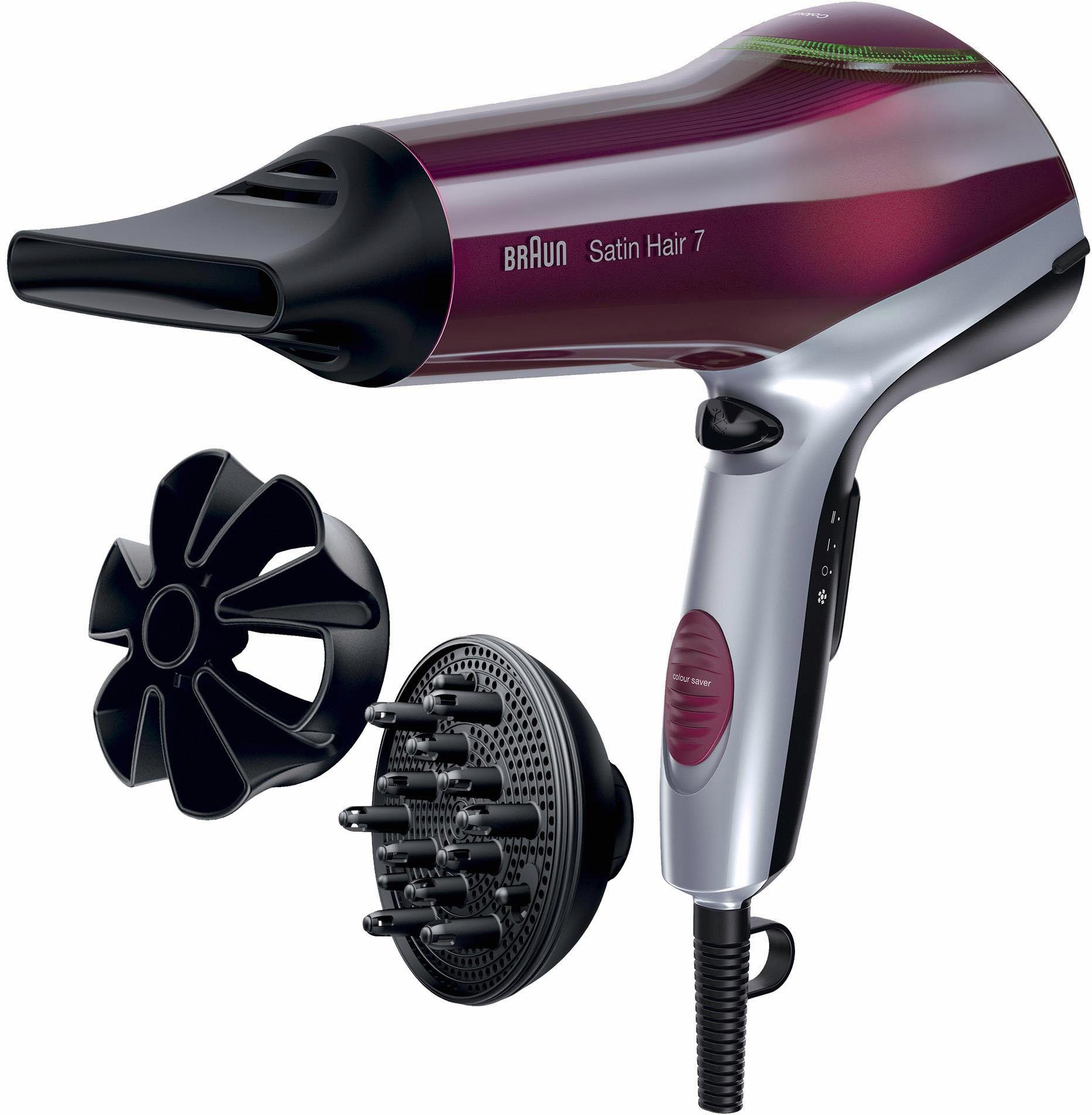 Braun Haartrockner HD 770, Satin Hair 7, mit IONTEC und Colour Saver