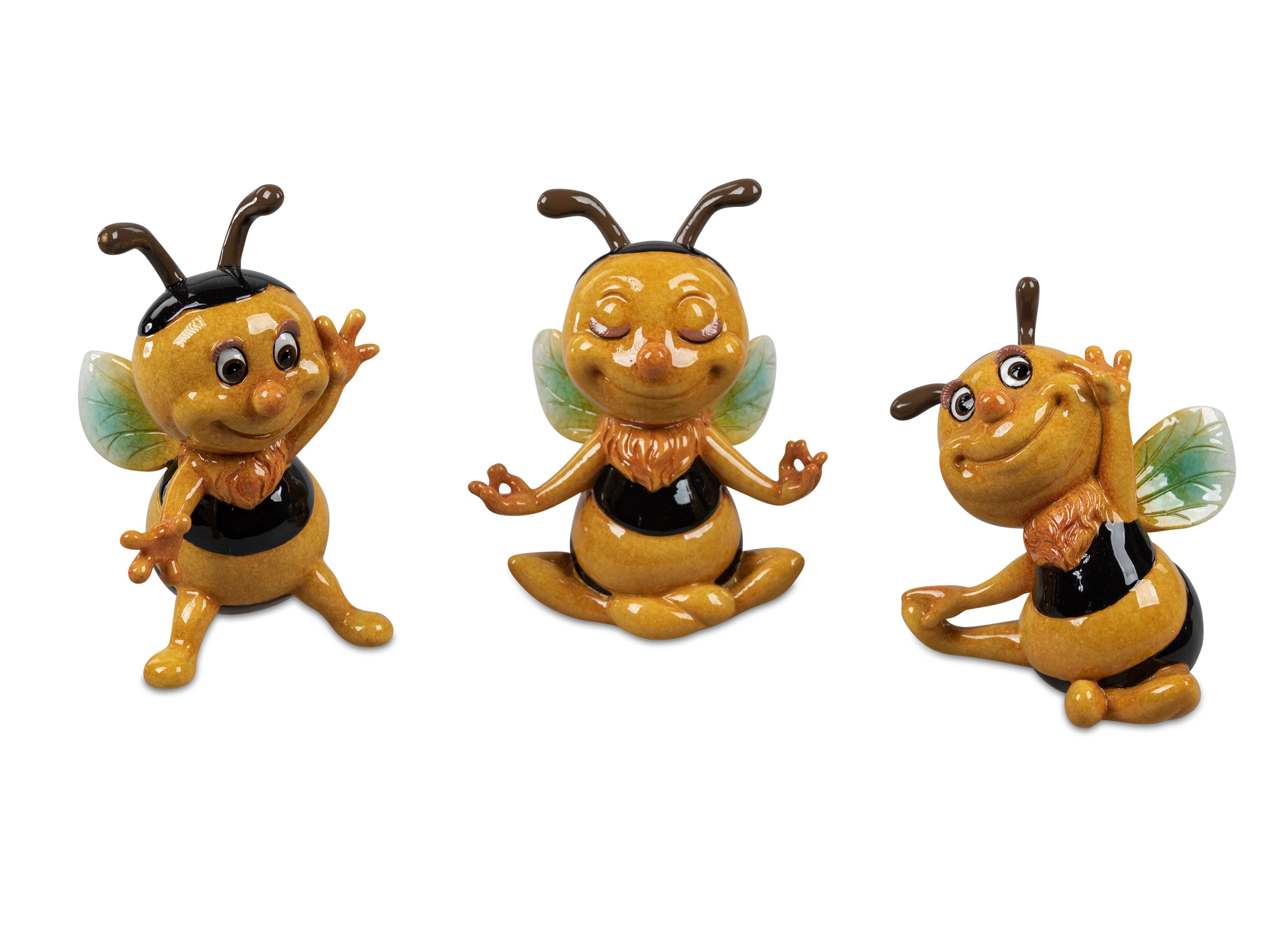 Small-Preis Dekofigur Biene stehend oder sitzend in verschiedenen Ausführungen