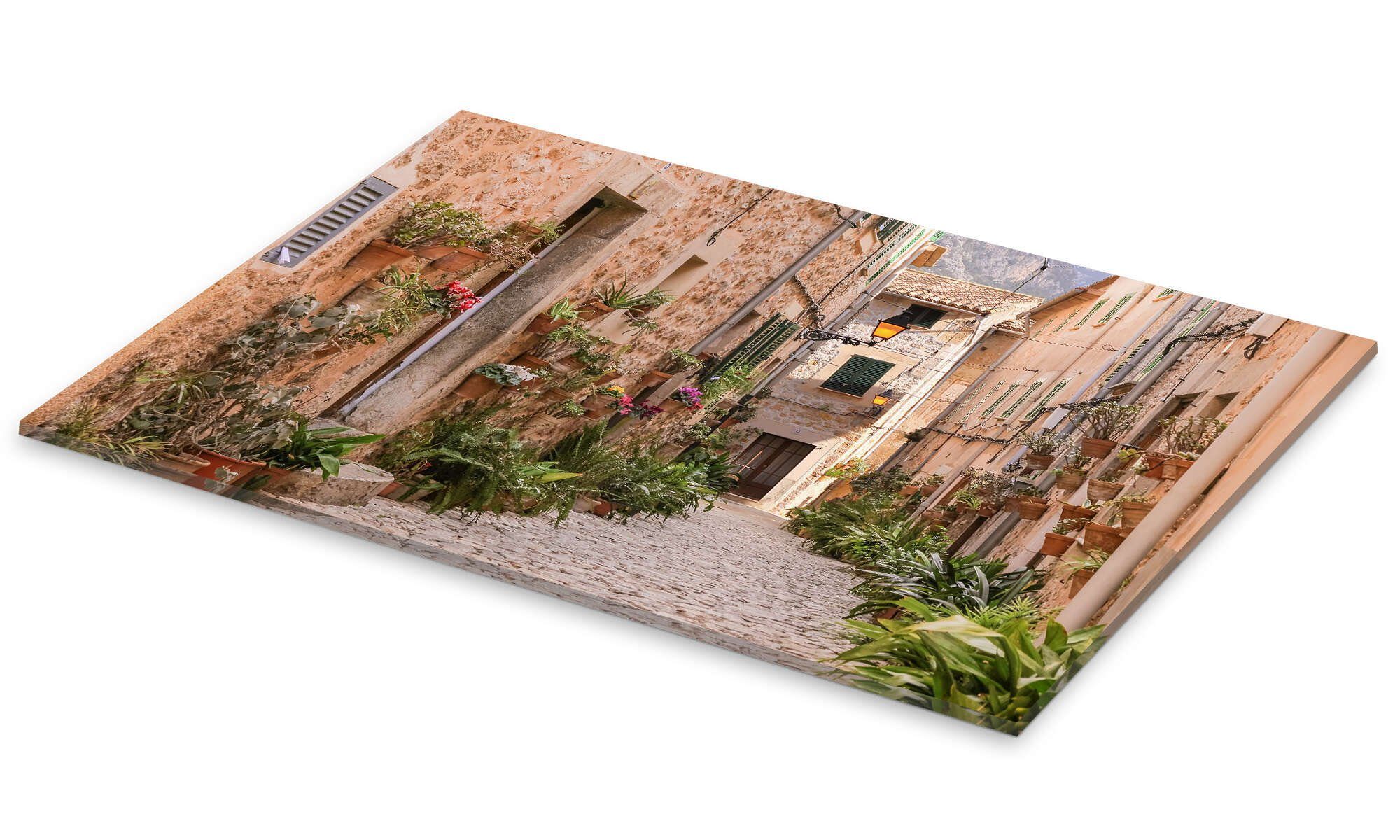 Posterlounge Wandbild Gasse in Valldemossa, Mallorca günstig online kaufen