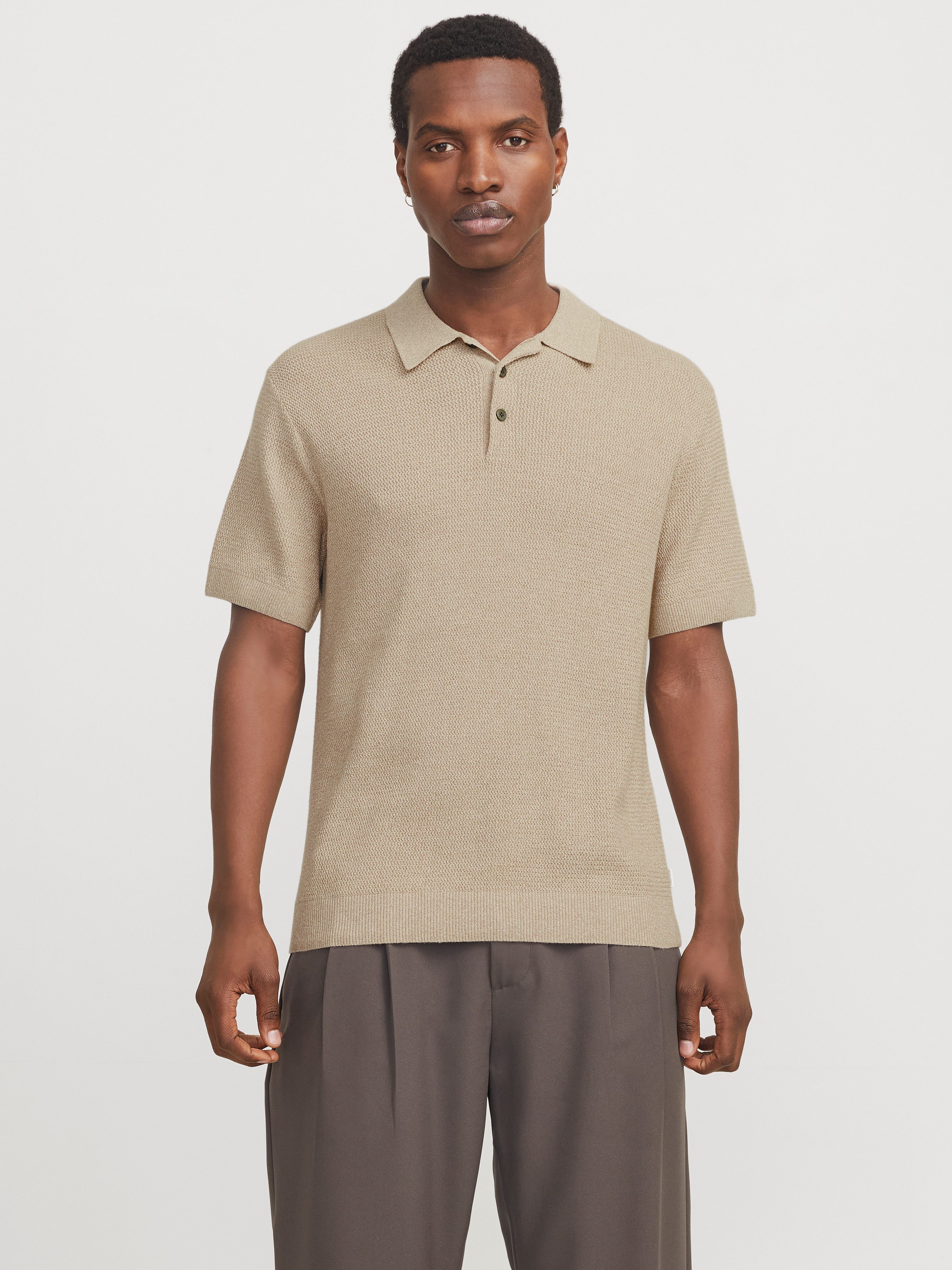 Jack & Jones Polokragenpullover JPRCCCOOPER KNIT günstig online kaufen