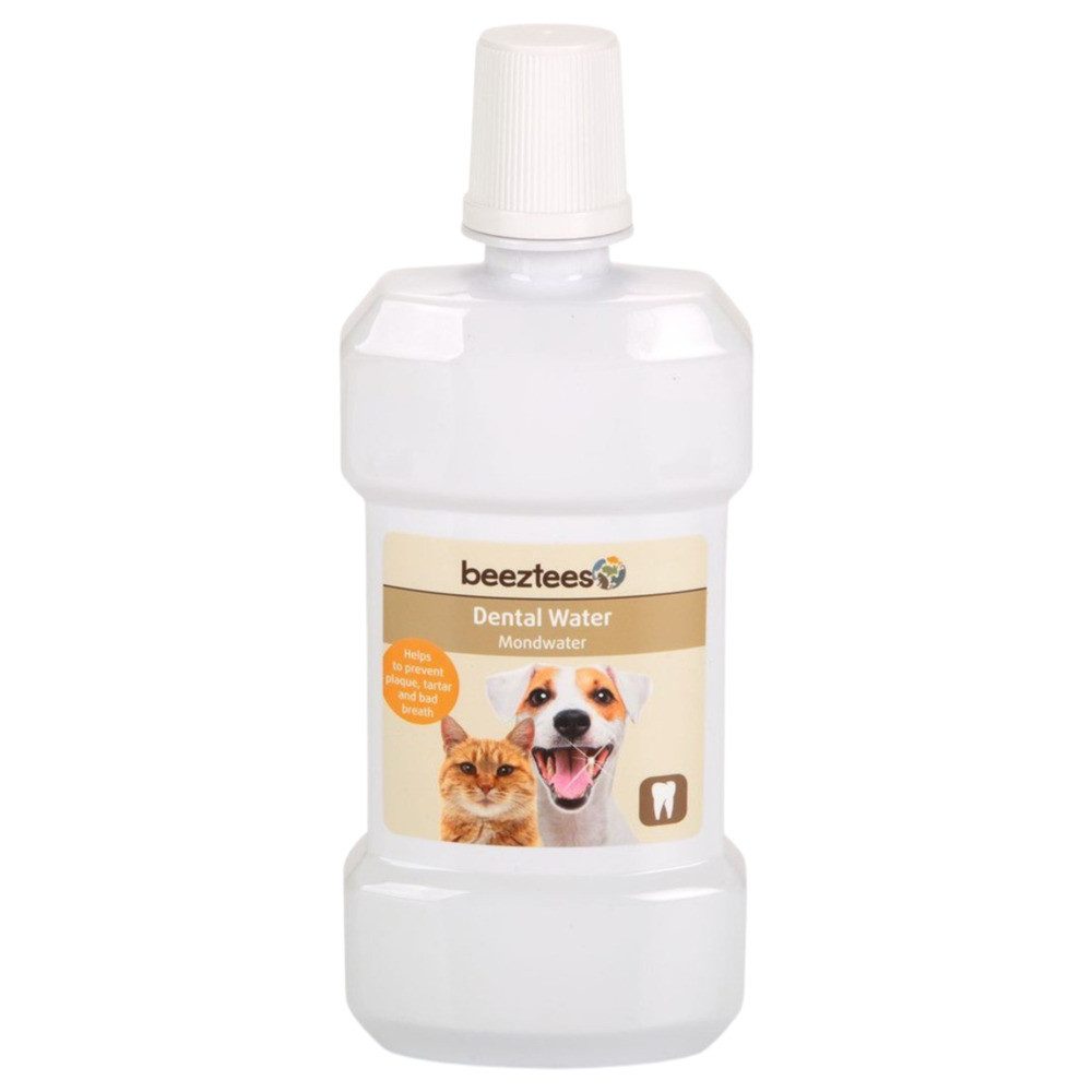 Beeztees Tierzahnbürste Mundwasser für Hunde 300 ml