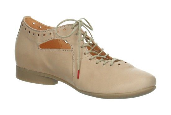 Schnürung Think! GUAD2 Schnürschuh modischer beige mit