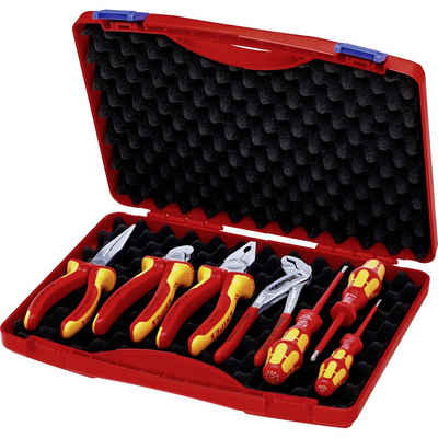 Knipex Werkzeugset Knipex 00 21 15 Werkzeugset VDE im Koffer 7teilig