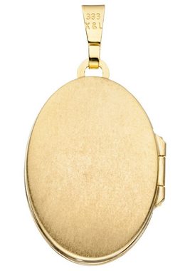 JOBO Medallionanhänger Anhänger Medaillon oval, 333 Gold