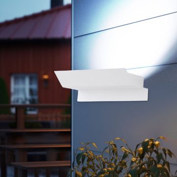 EGLO Außen-Wandleuchte, Leuchtmittel inklusive, Warmweiß, Wandleuchte Wandlampe Hauswandleuchte IP44 Eingangslampe LED