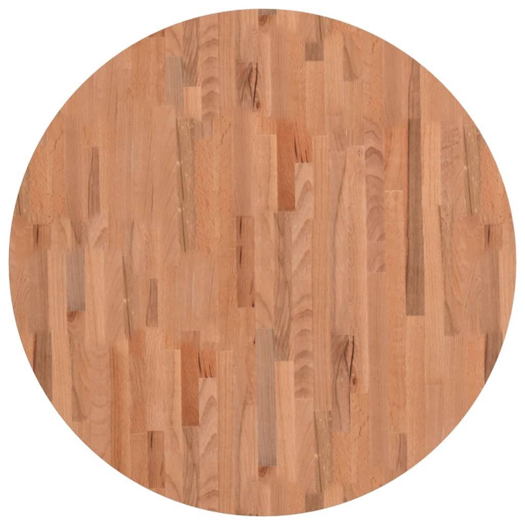 Massivholz furnicato Tischplatte Buche cm Rund Ø90x1,5