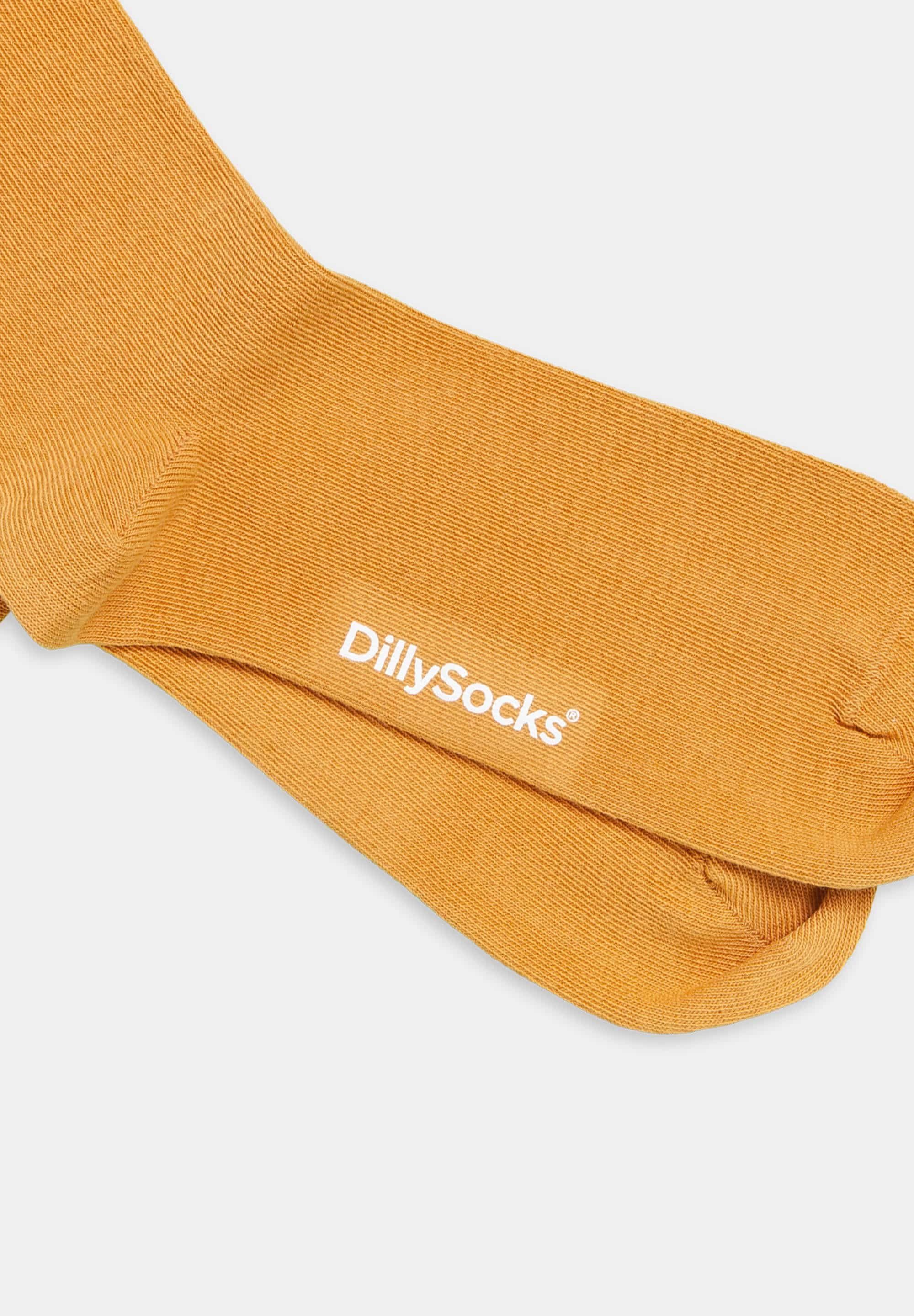DillySocks Basicsocken One Color Smooth aus nachhaltiger Baumwolle
