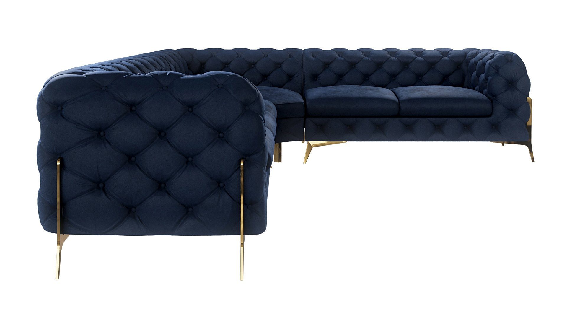 S-Style Möbel Ecksofa Ashley, Chesterfield mit günstig online kaufen