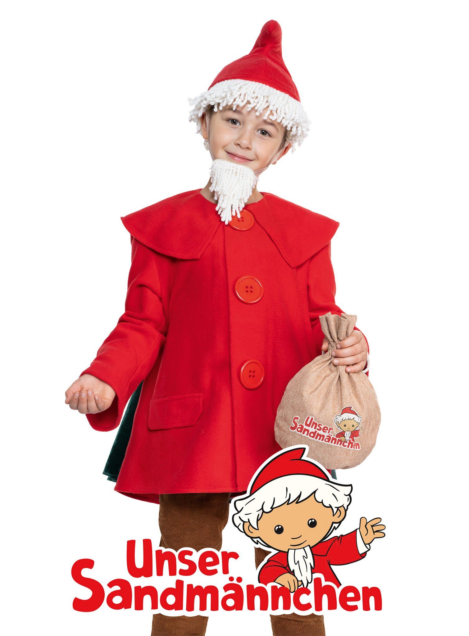 Kostüm Unser Sandmännchen Kostüm für Kinder
