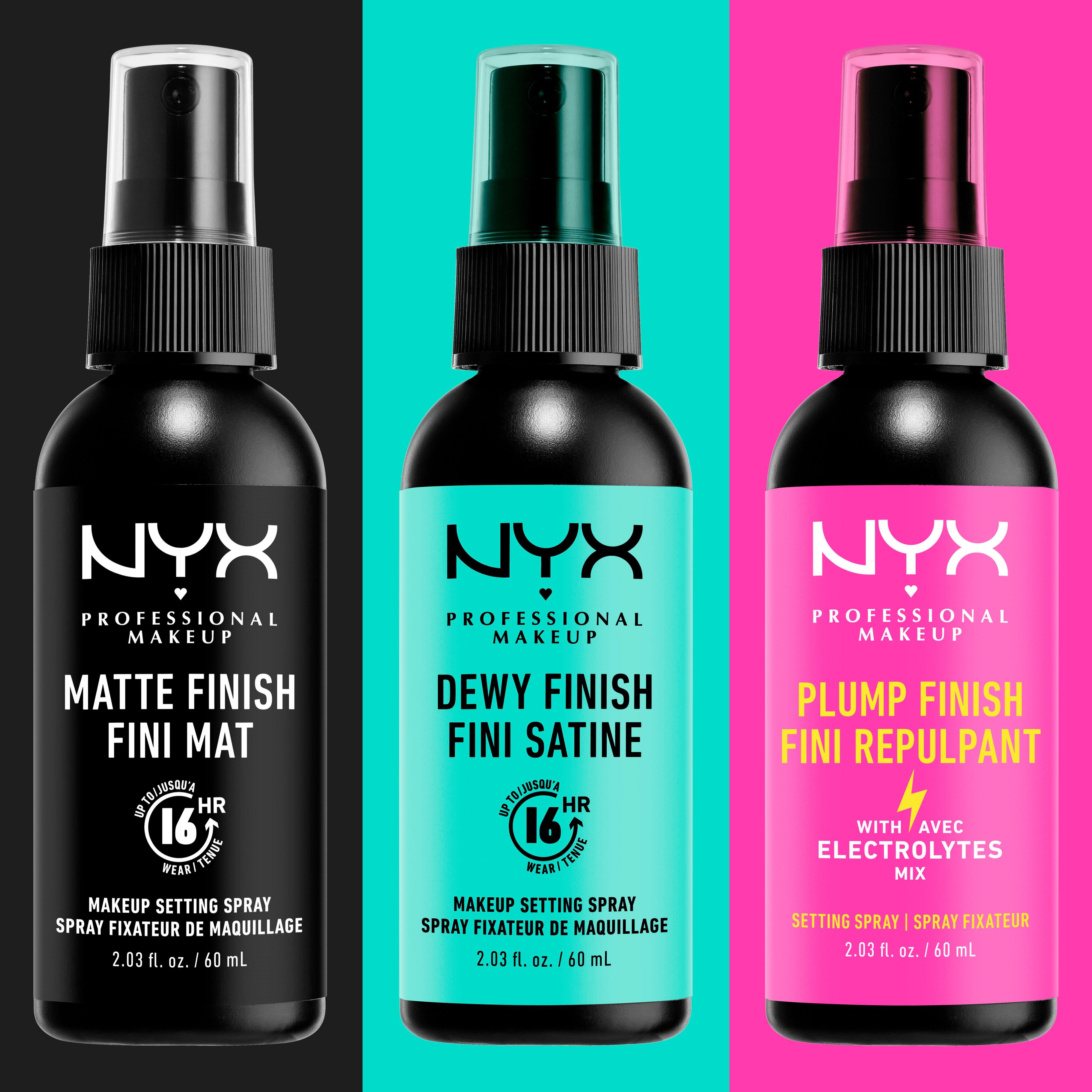 Plump Professional Hyaluron mit Spray, Setting Makeup NYX Gesichtsspray Finish