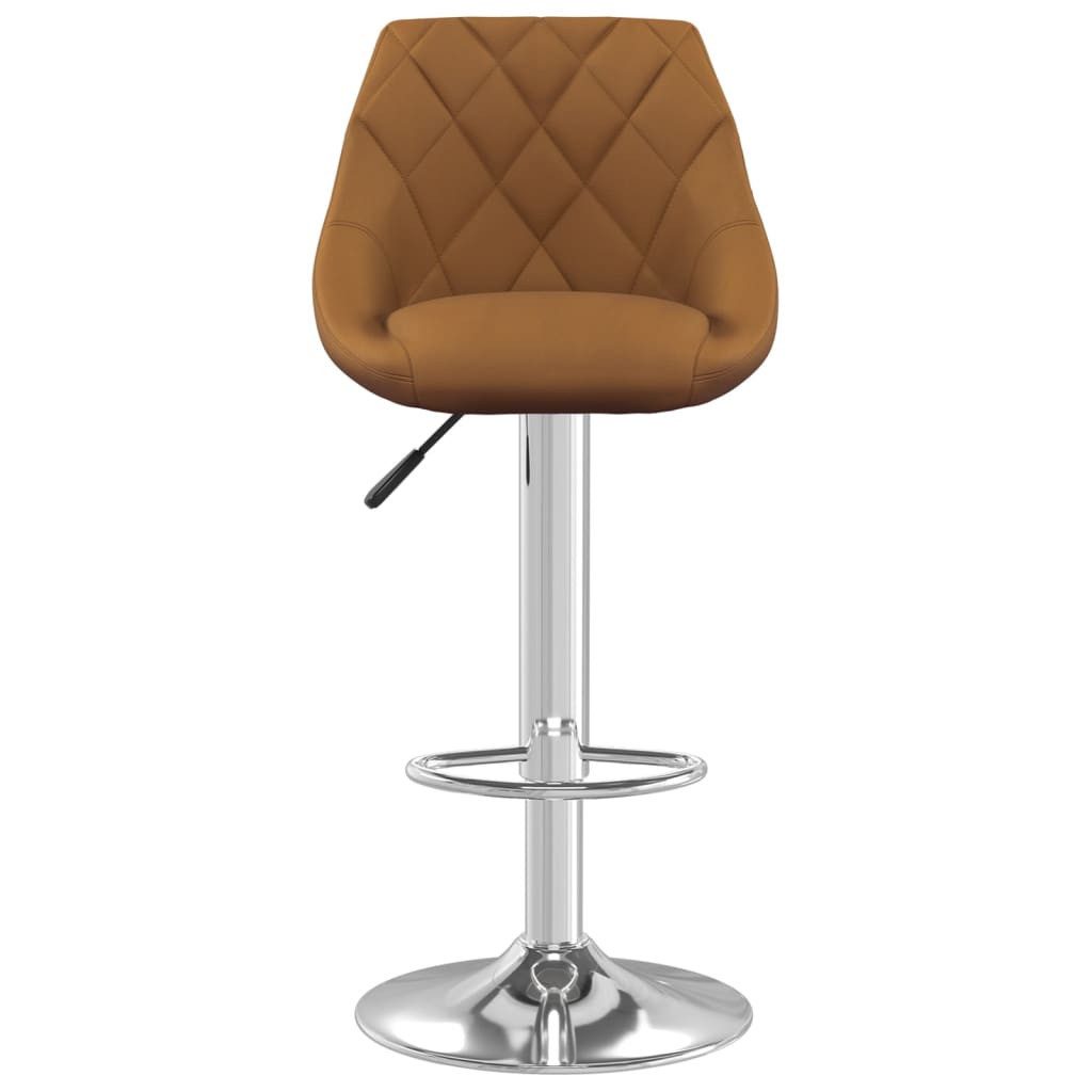 vidaXL Barhocker Barhocker Braun Samt (1 günstig online kaufen